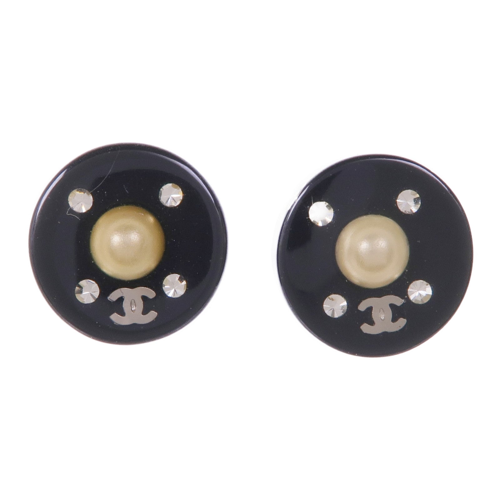 CHANEL 【激減優惠】PVC/金屬Earrings耳環