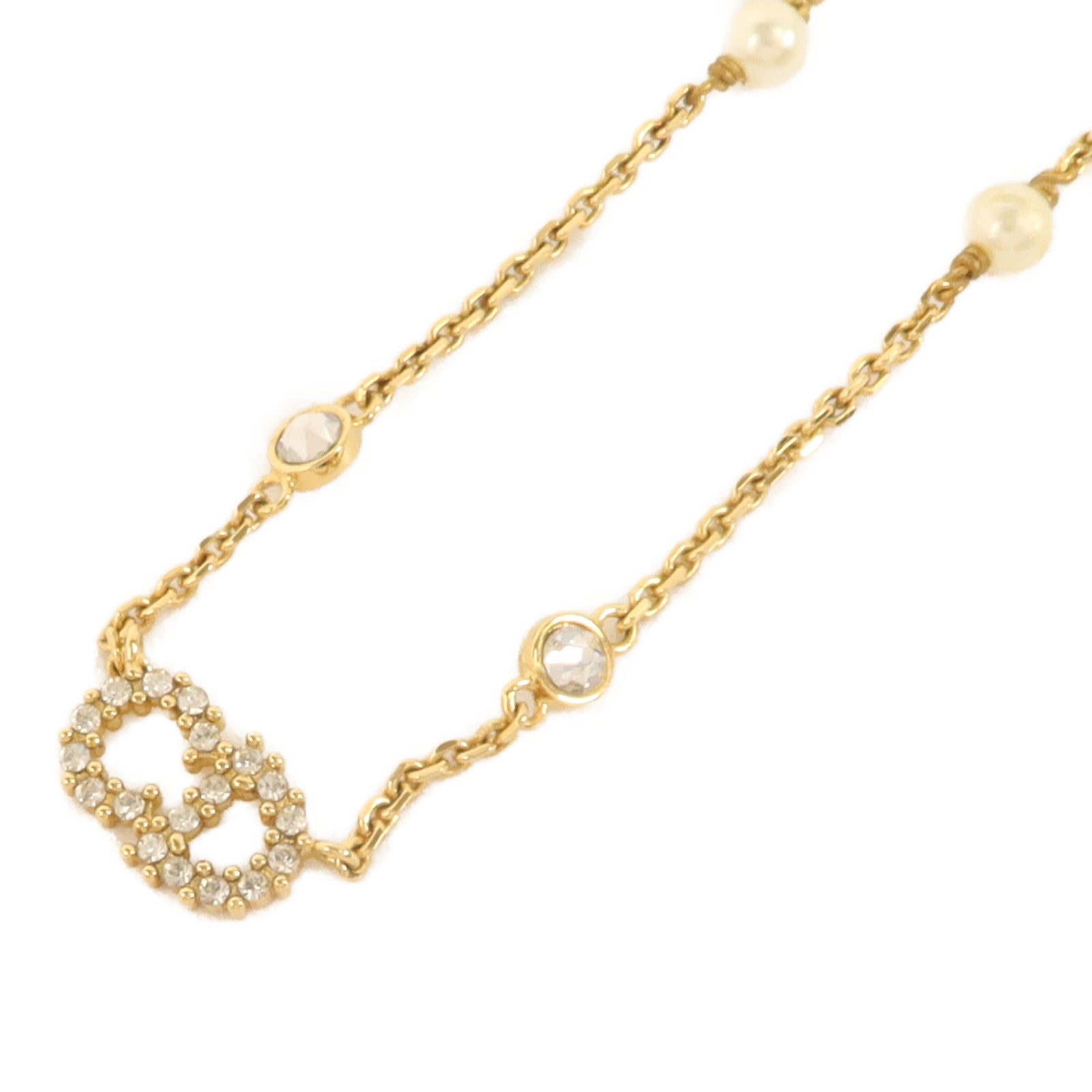 Dior 金屬/水晶Necklace項鍊