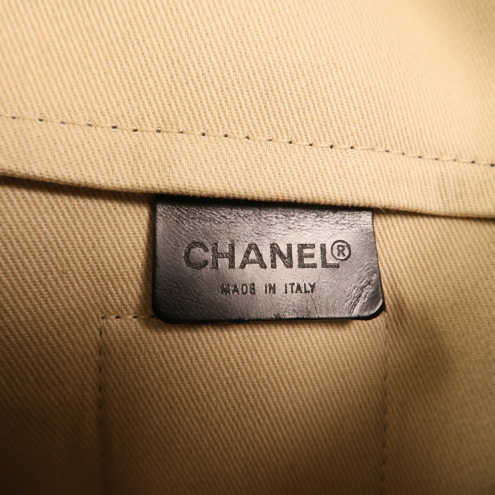 CHANEL 帆布Sports Line Shoulder Bag銀扣肩背袋