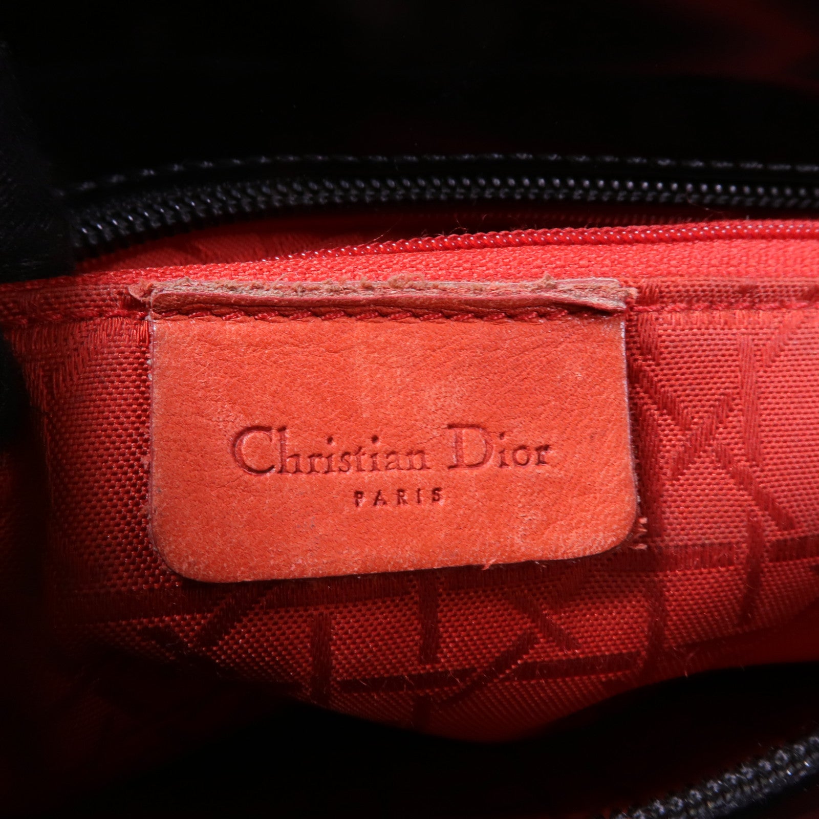 Dior 帆布Shoulder Bag銀扣肩背袋
