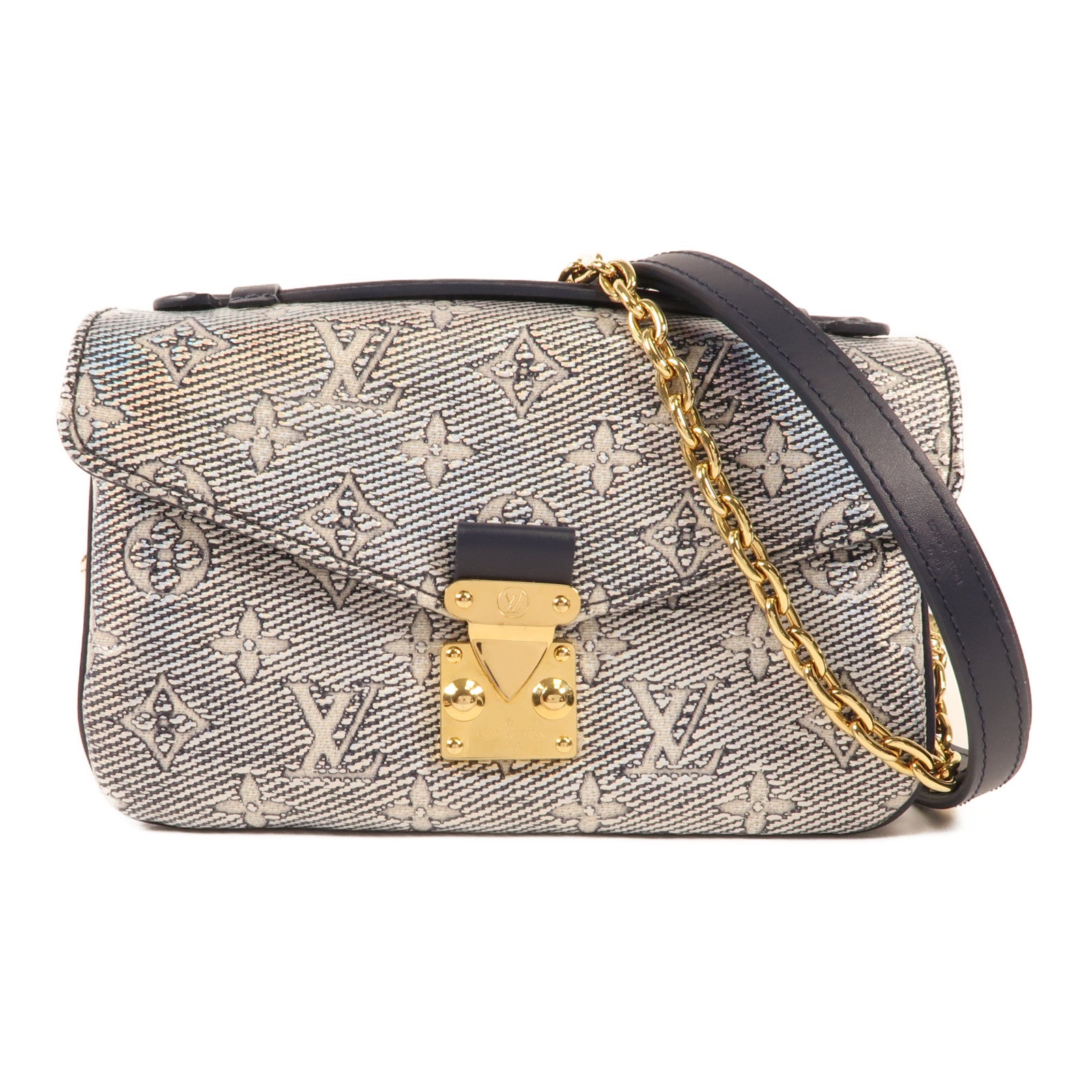 LOUIS VUITTON 【激減優惠】塗層帆布Pochette Metis金扣手挽肩背兩用袋