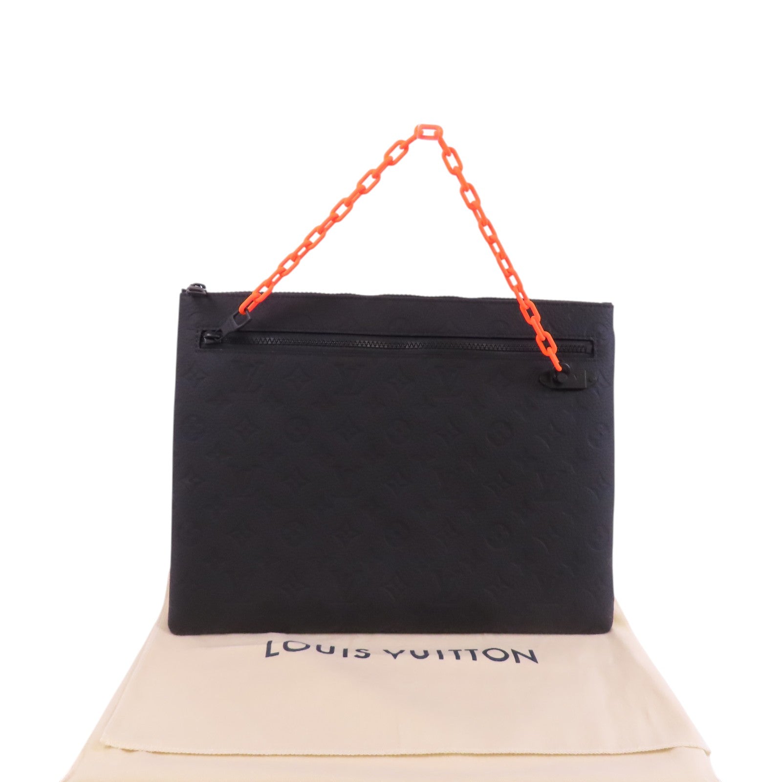 LOUIS VUITTON 【激減優惠】Taurillon Monogram Pochette手拿包