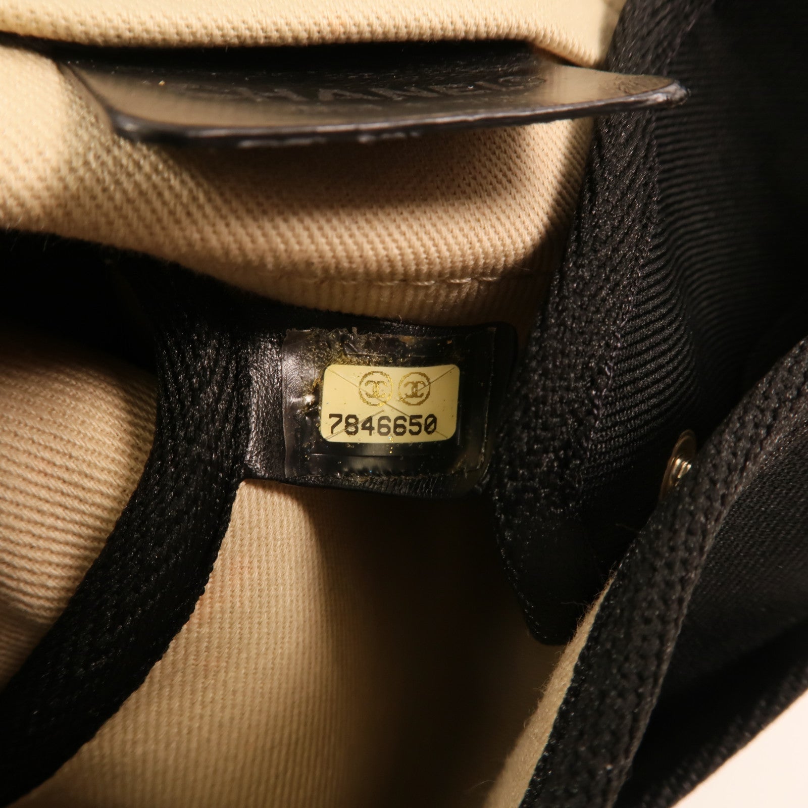 CHANEL 帆布Sports Line Shoulder Bag銀扣肩背袋