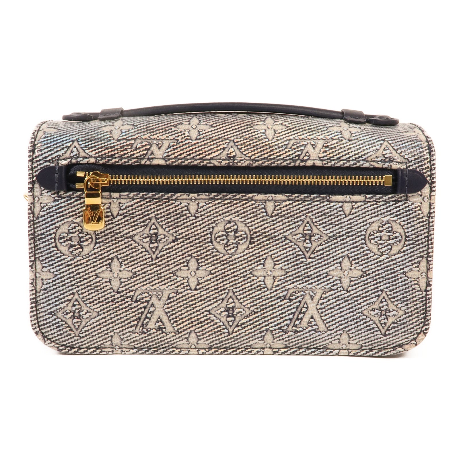 LOUIS VUITTON 【激減優惠】塗層帆布Pochette Metis金扣手挽肩背兩用袋
