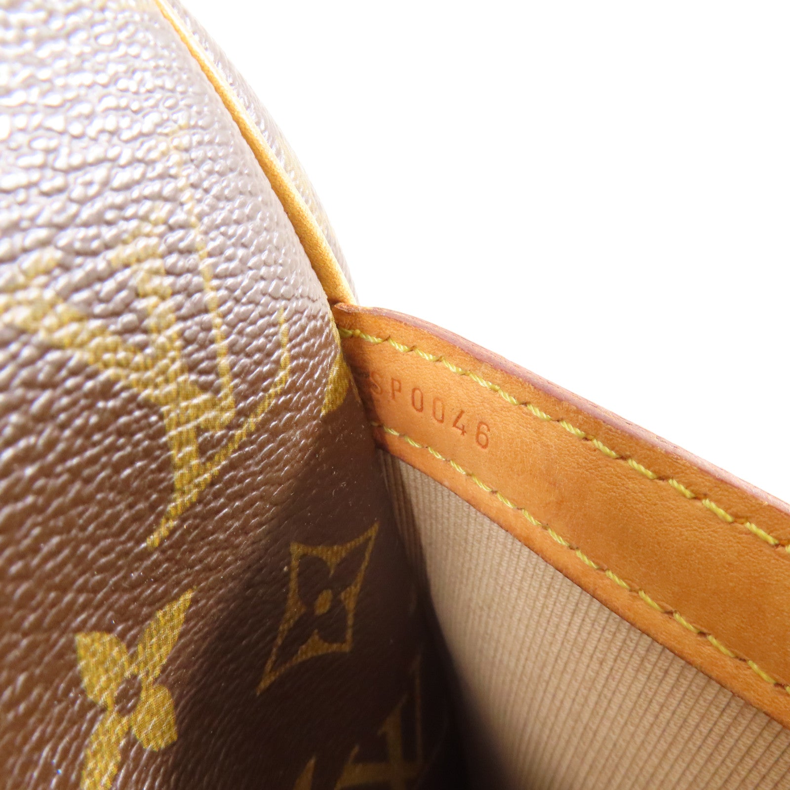 LOUIS VUITTON Monogram Reporter GM Bag金扣肩背袋啡色