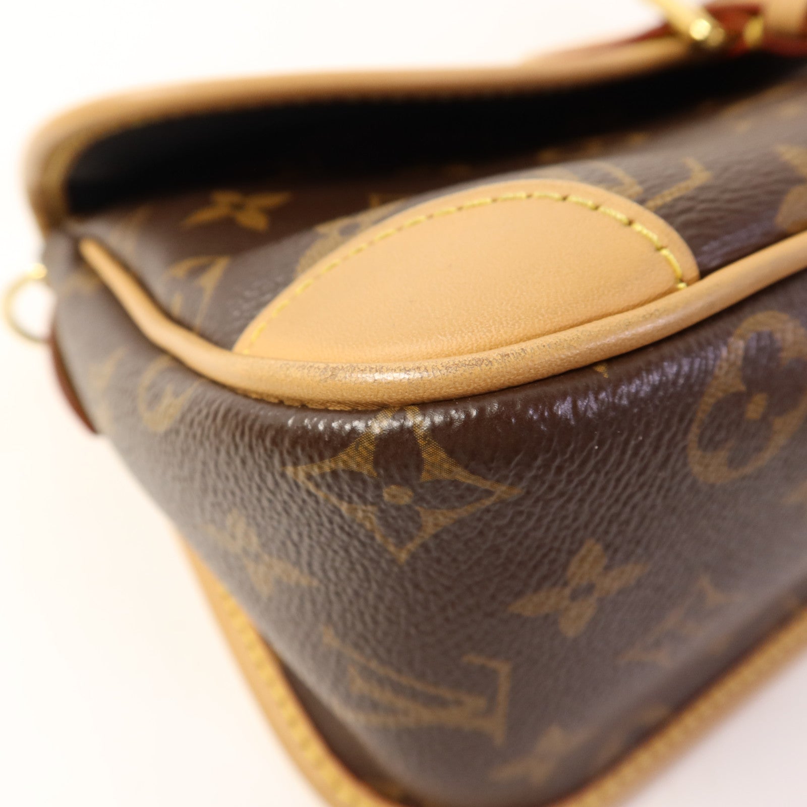 LOUIS VUITTON Monogram Diane金扣手挽肩背兩用袋