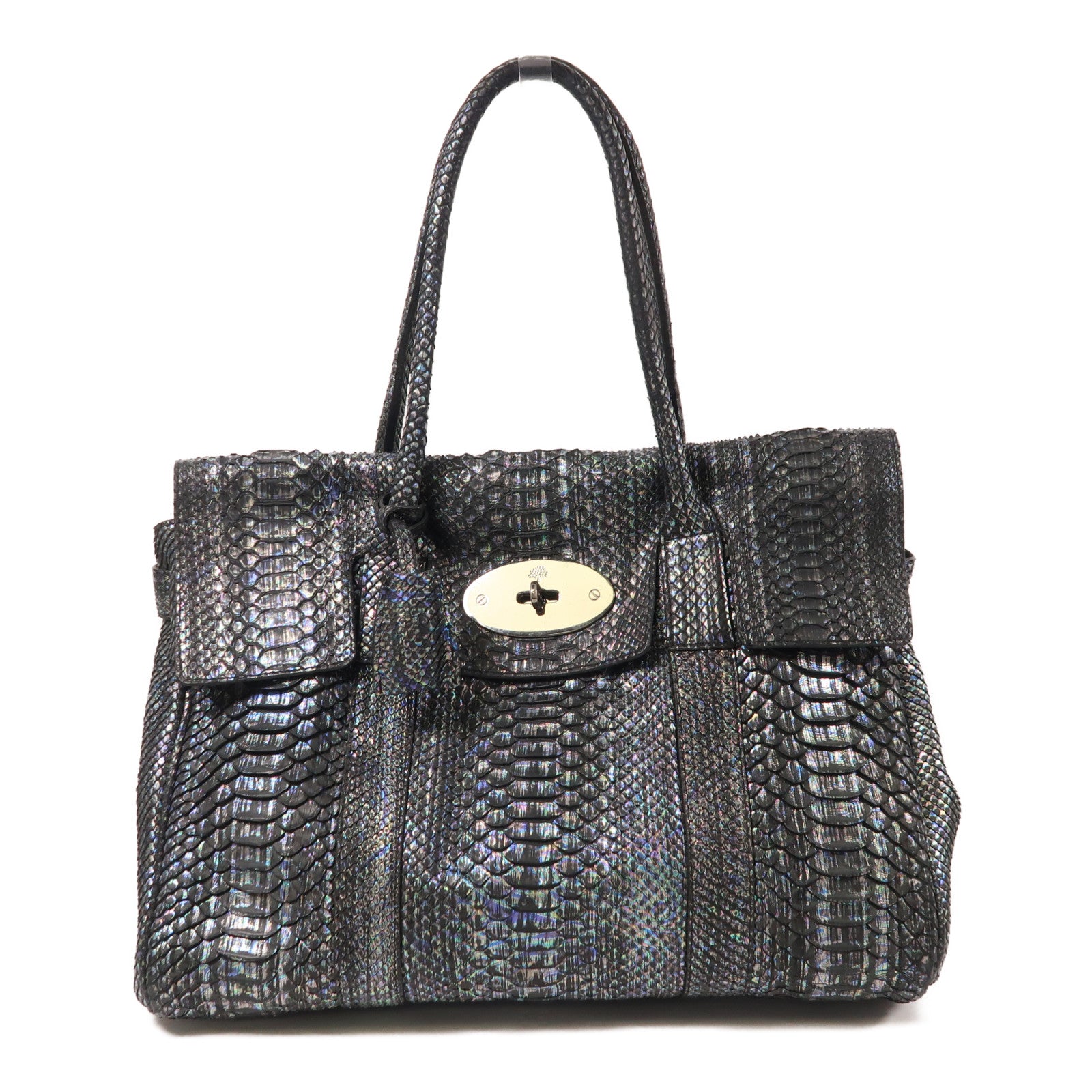 MULBERRY 蛇皮皮革Shoulder Bag肩背袋