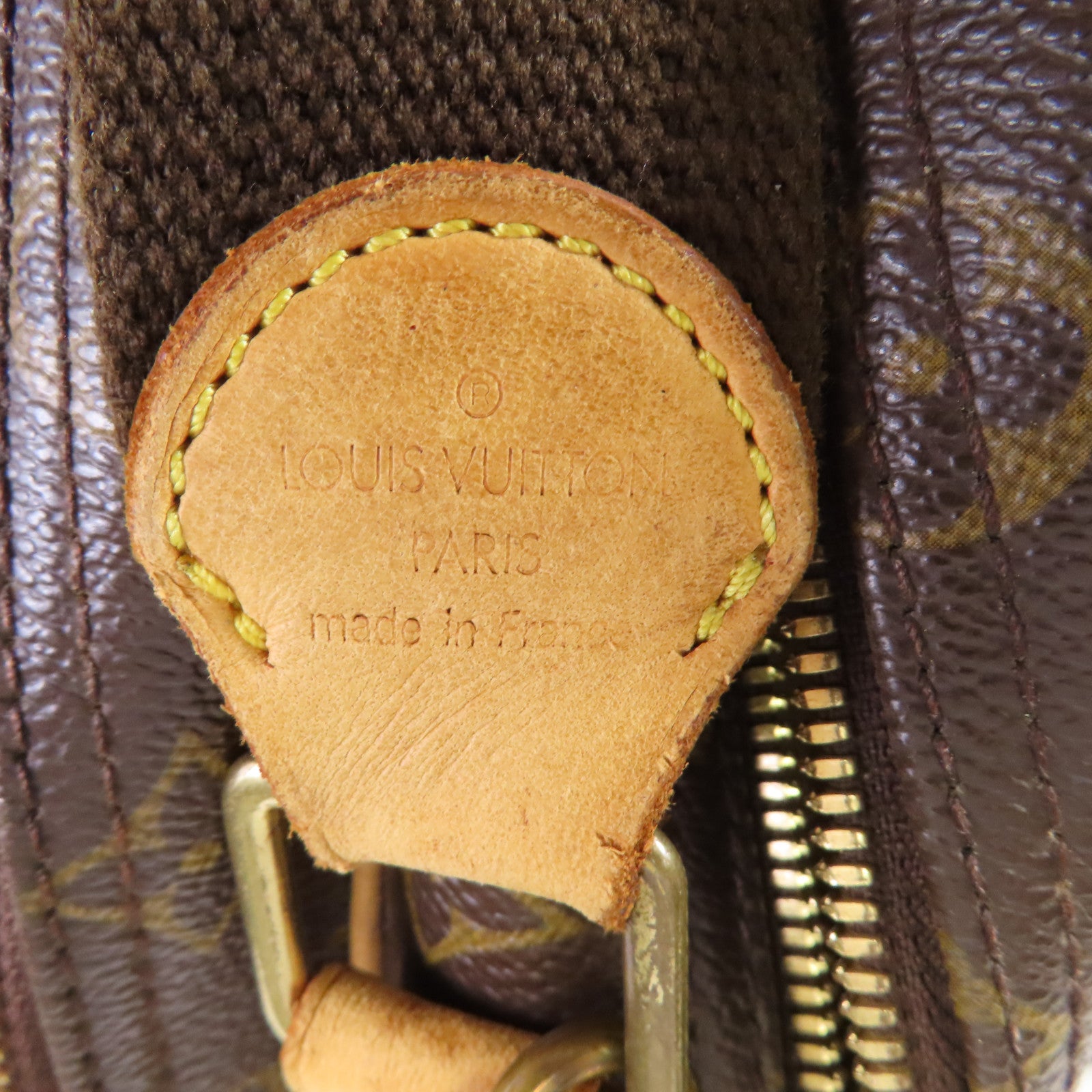 LOUIS VUITTON Monogram Reporter GM Bag金扣肩背袋啡色
