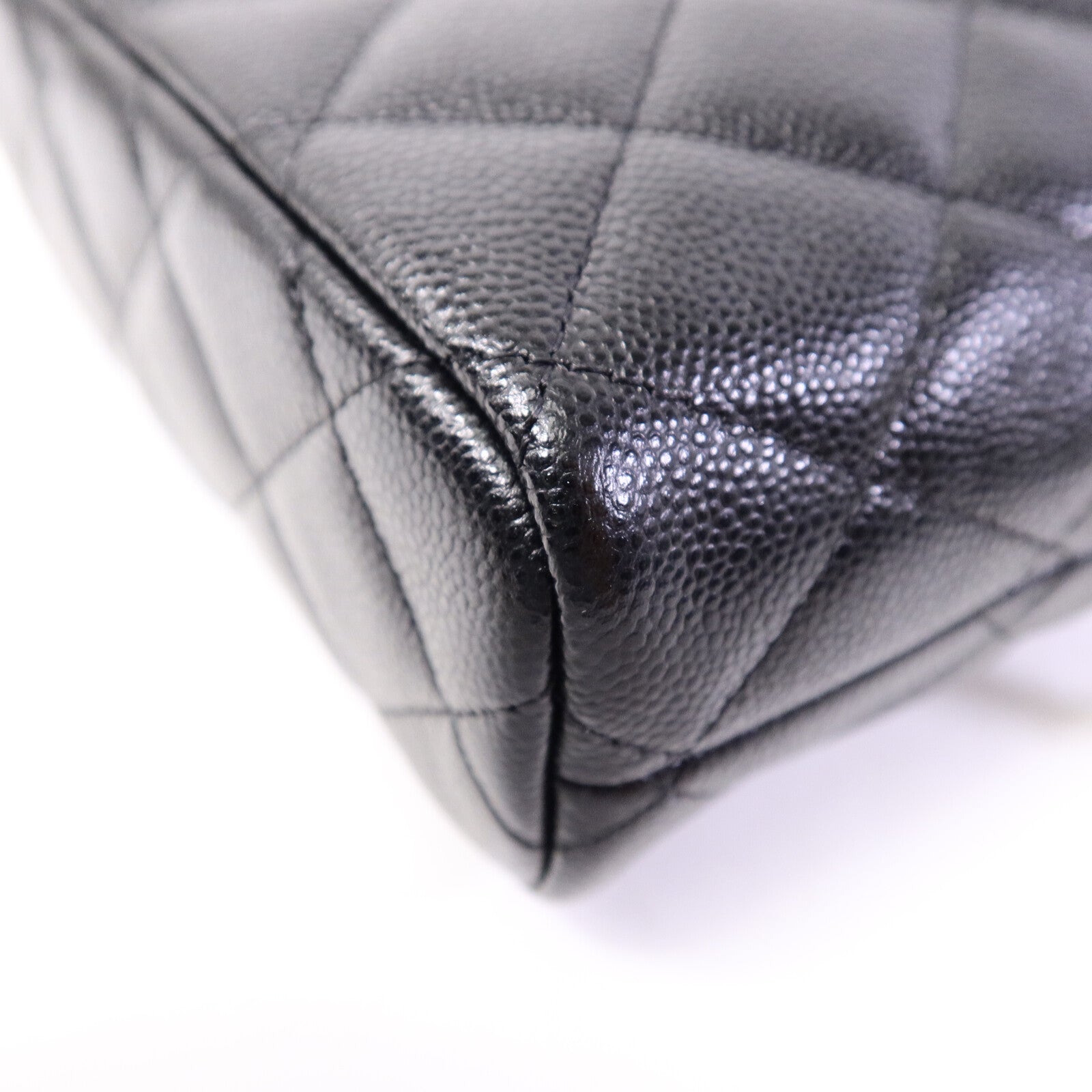 CHANEL 牛皮皮革Hobo Small鏈帶肩背袋