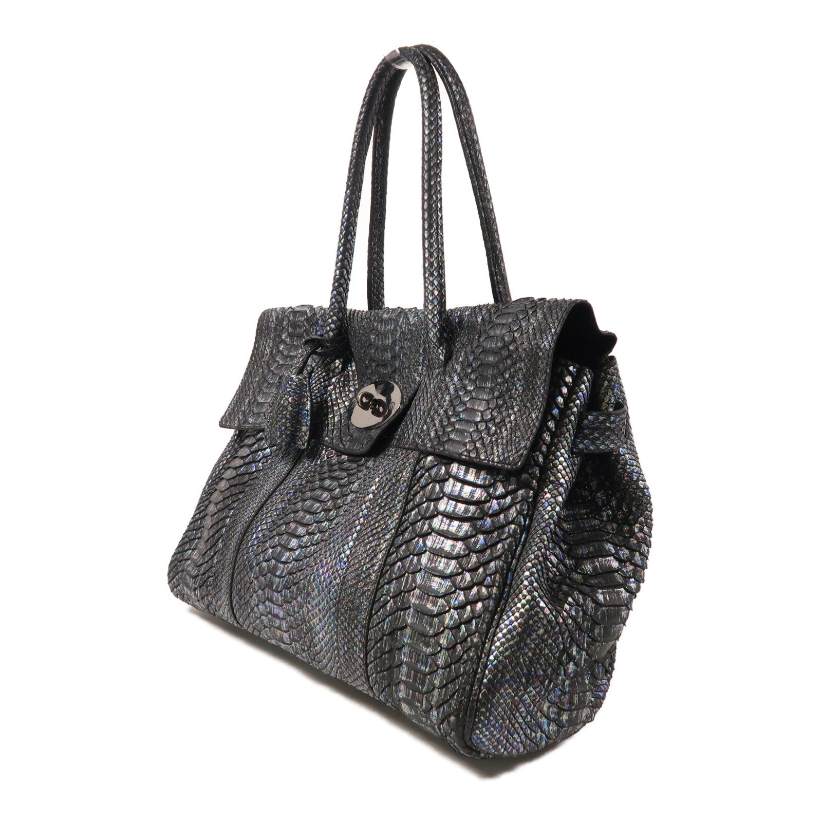 MULBERRY 蛇皮皮革Shoulder Bag肩背袋