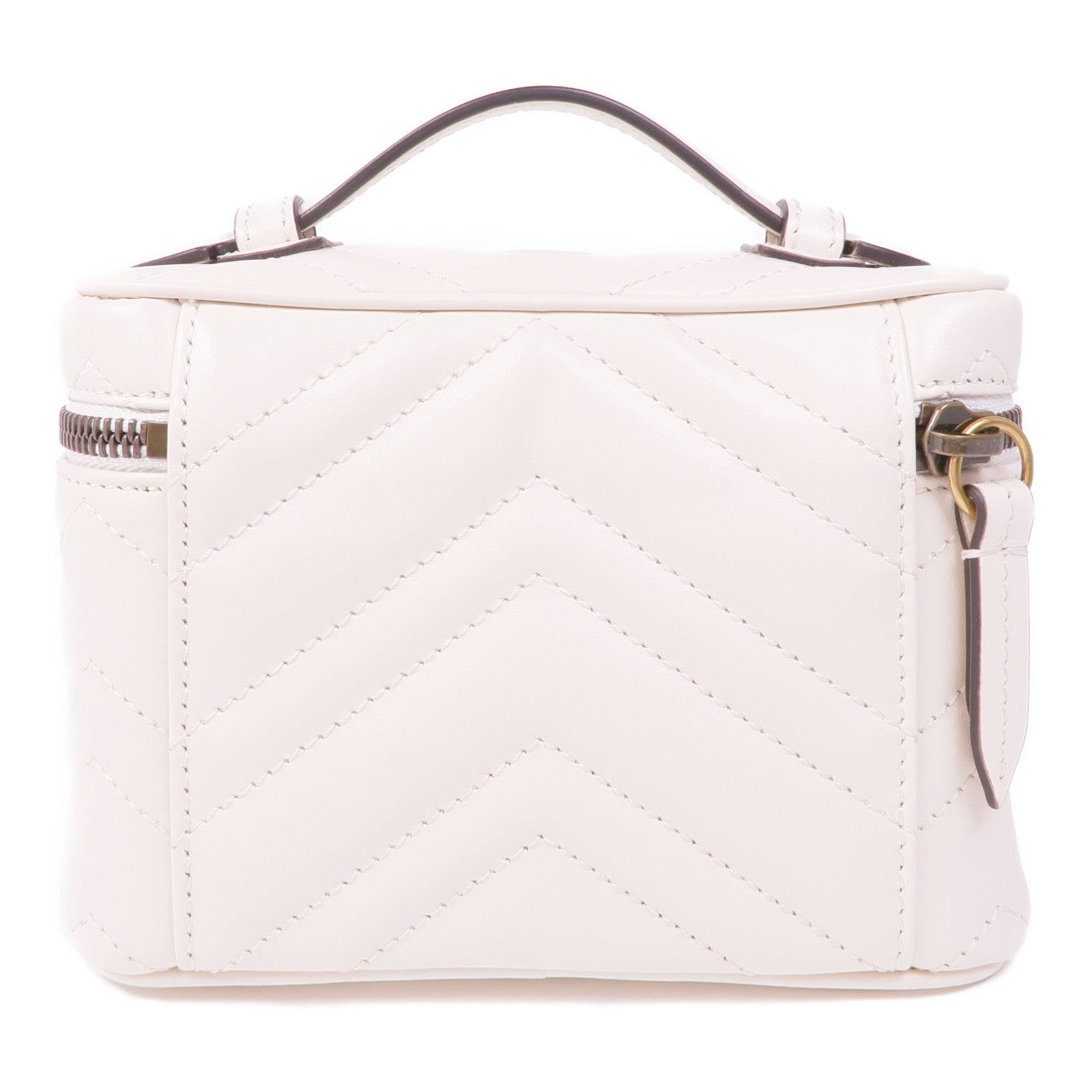 GUCCI 牛皮皮革GG Marmont金扣鏈帶肩背袋