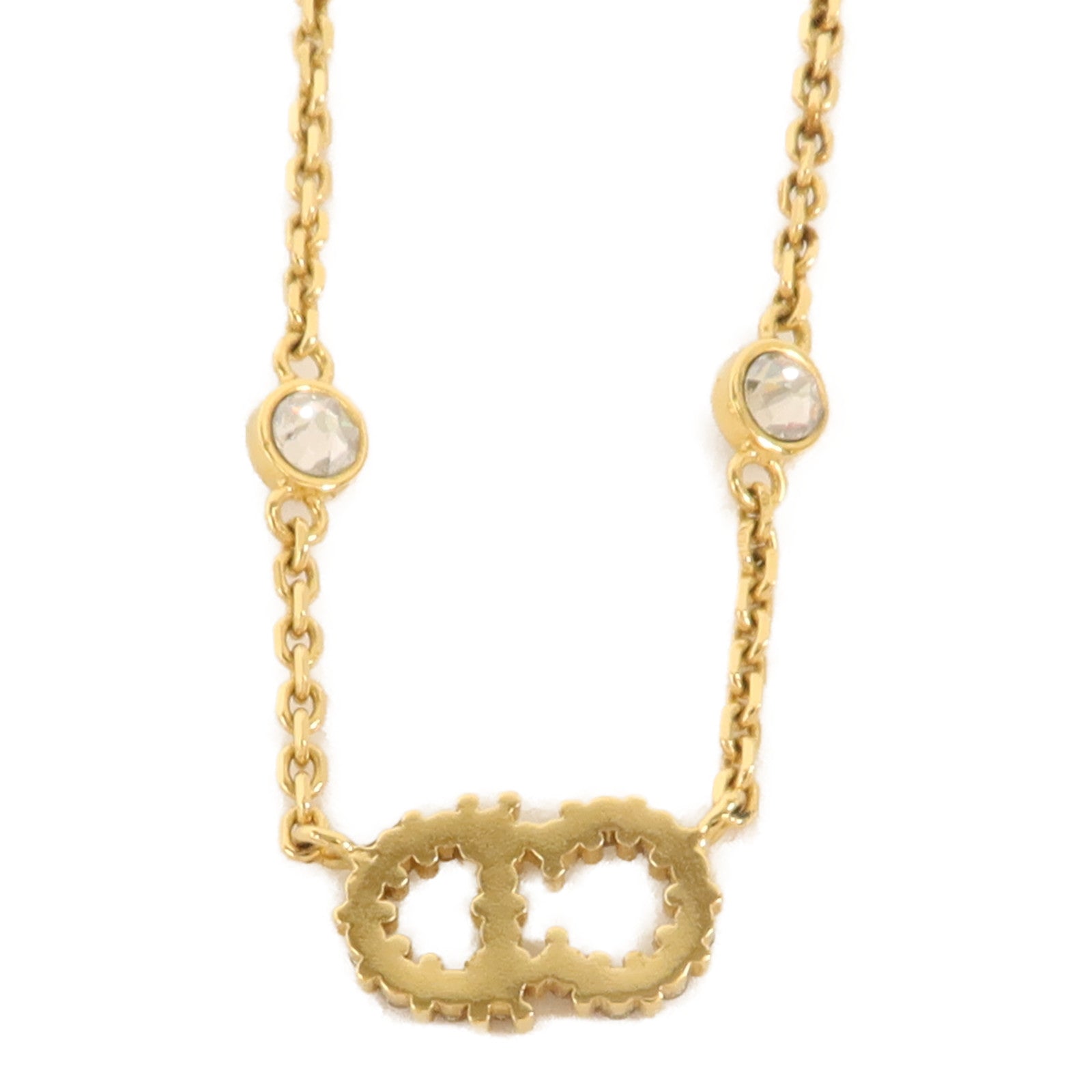 Dior 金屬/水晶Necklace項鍊