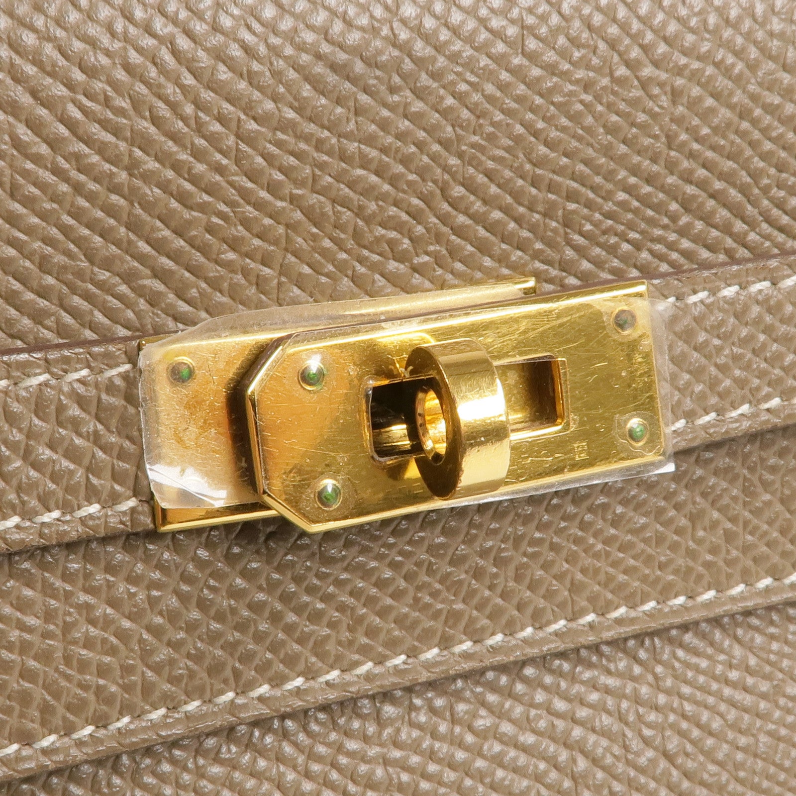 HERMES Epsom皮革Kelly To Go金扣肩背袋