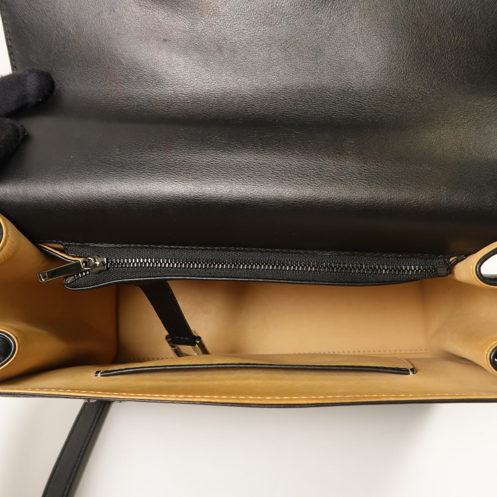 Delvaux 牛皮皮革Brillant East West手挽肩背兩用袋