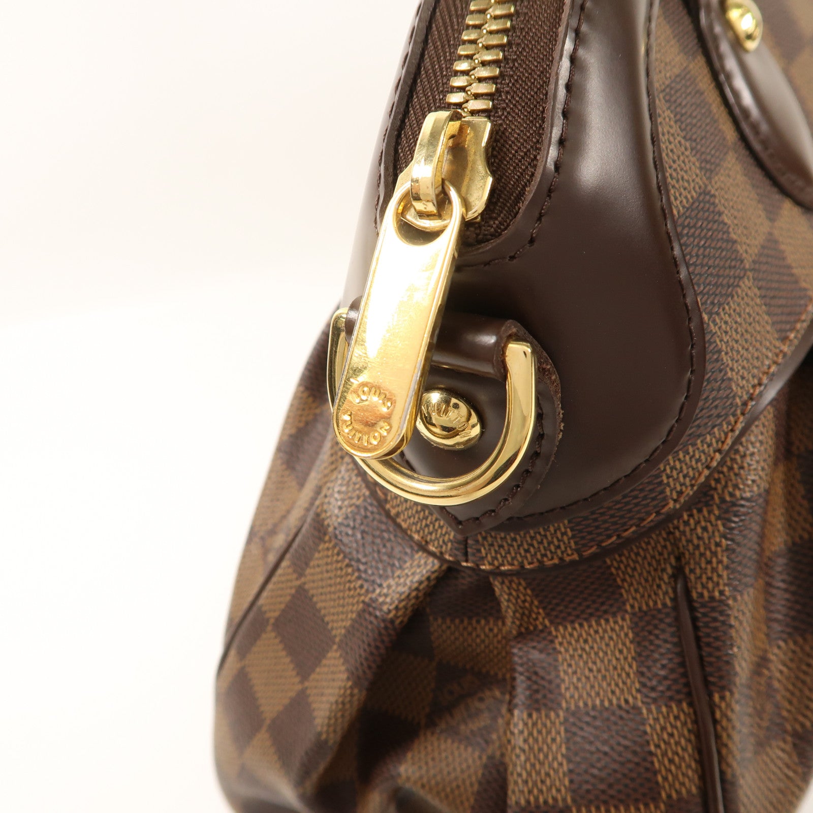 LOUIS VUITTON 【激減優惠】Damier Trevi金扣手挽肩背兩用袋