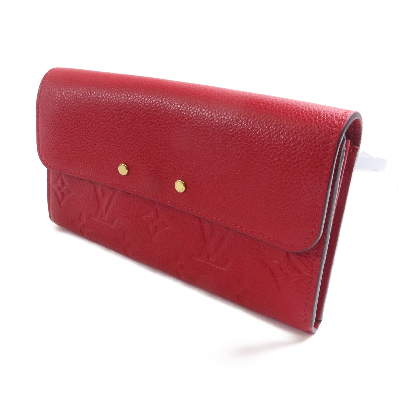 LOUIS VUITTON Monogram Empreinte Long Wallet金扣長錢包