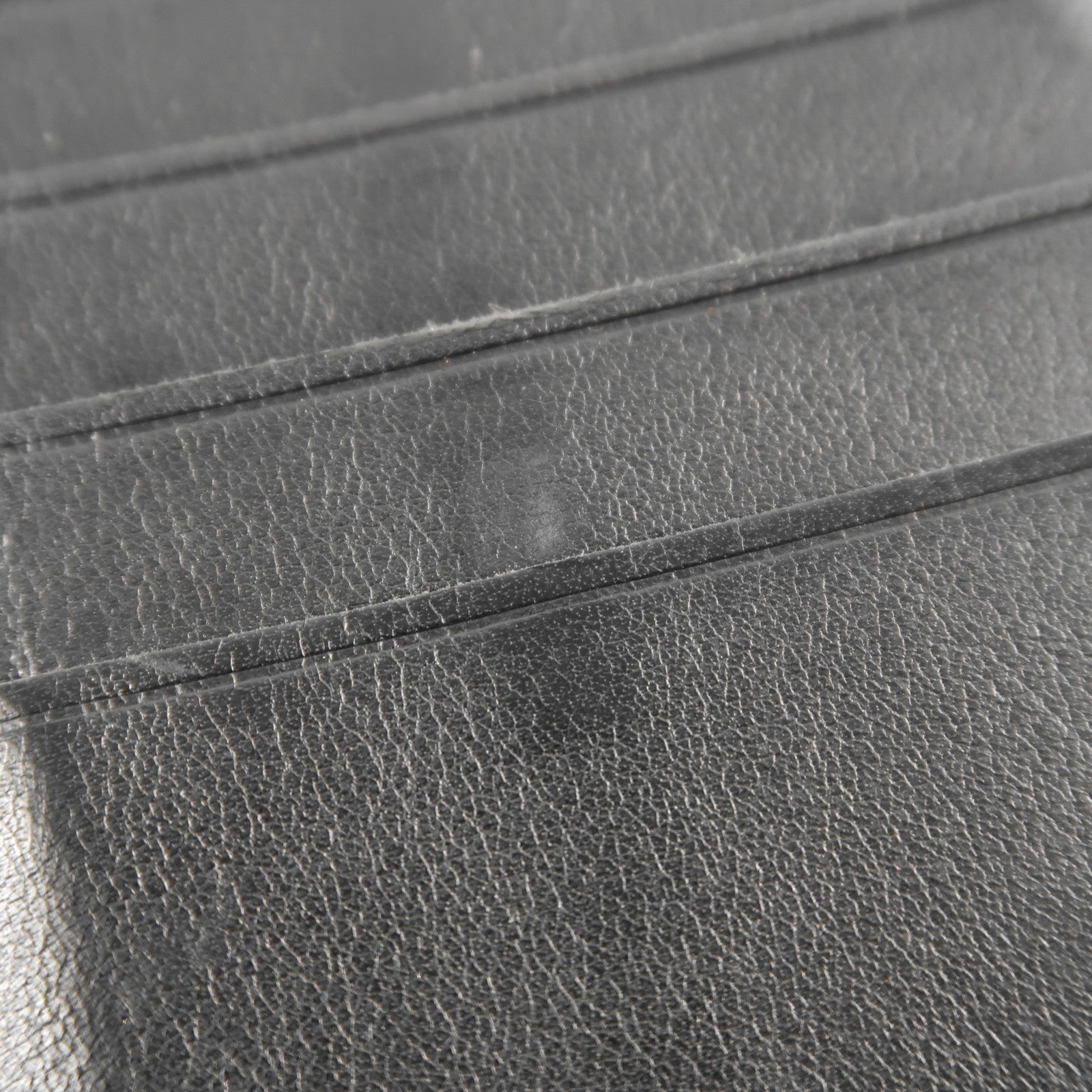 CHANEL 牛皮皮革Long Wallet銀扣長錢包