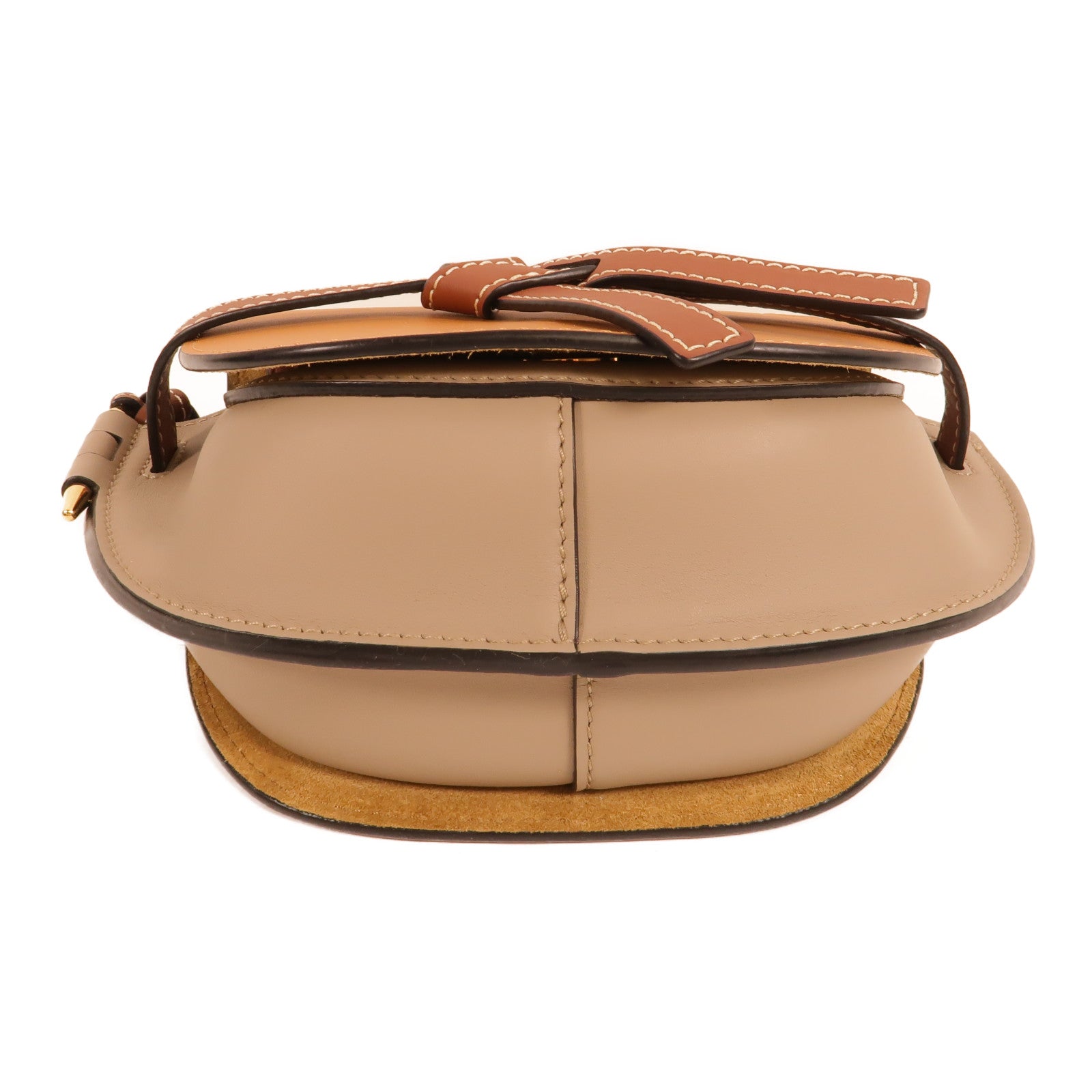 LOEWE 牛皮皮革Mini Gate肩背袋