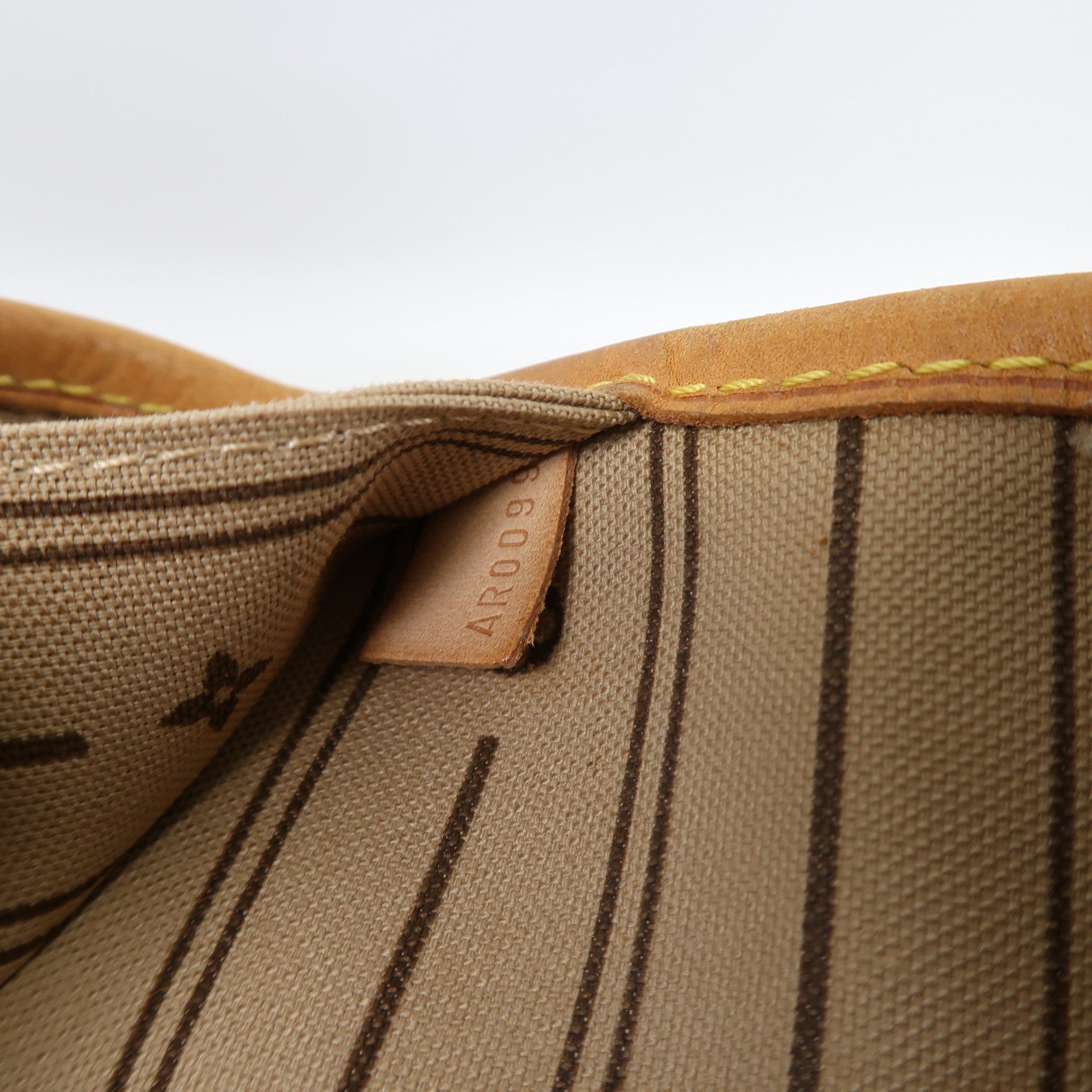 LOUIS VUITTON Monogram Neverfull MM金扣肩背袋啡色