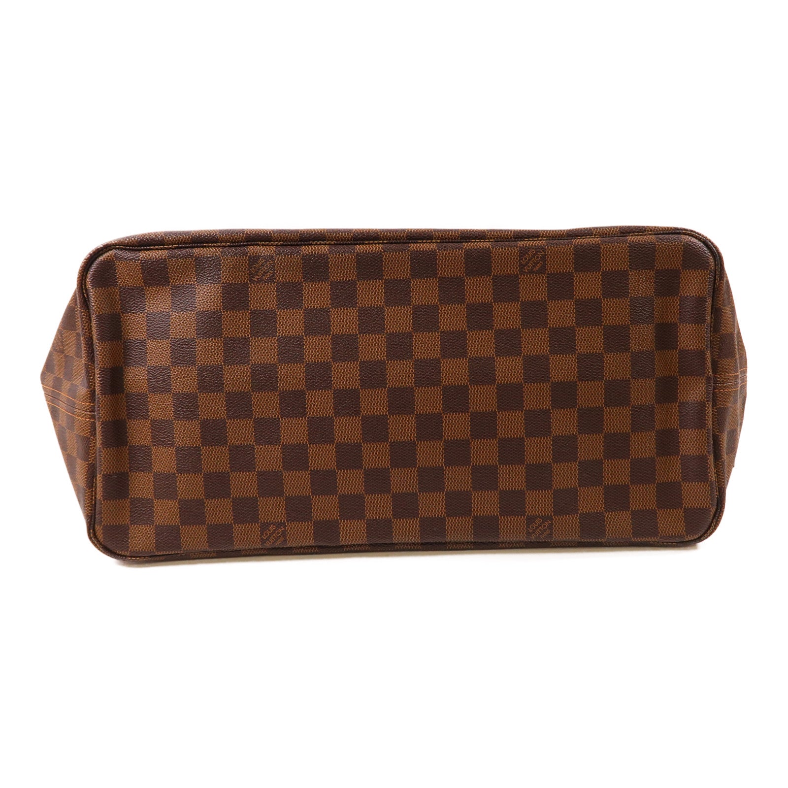 LOUIS VUITTON Damier Neverfull GM金扣肩背袋