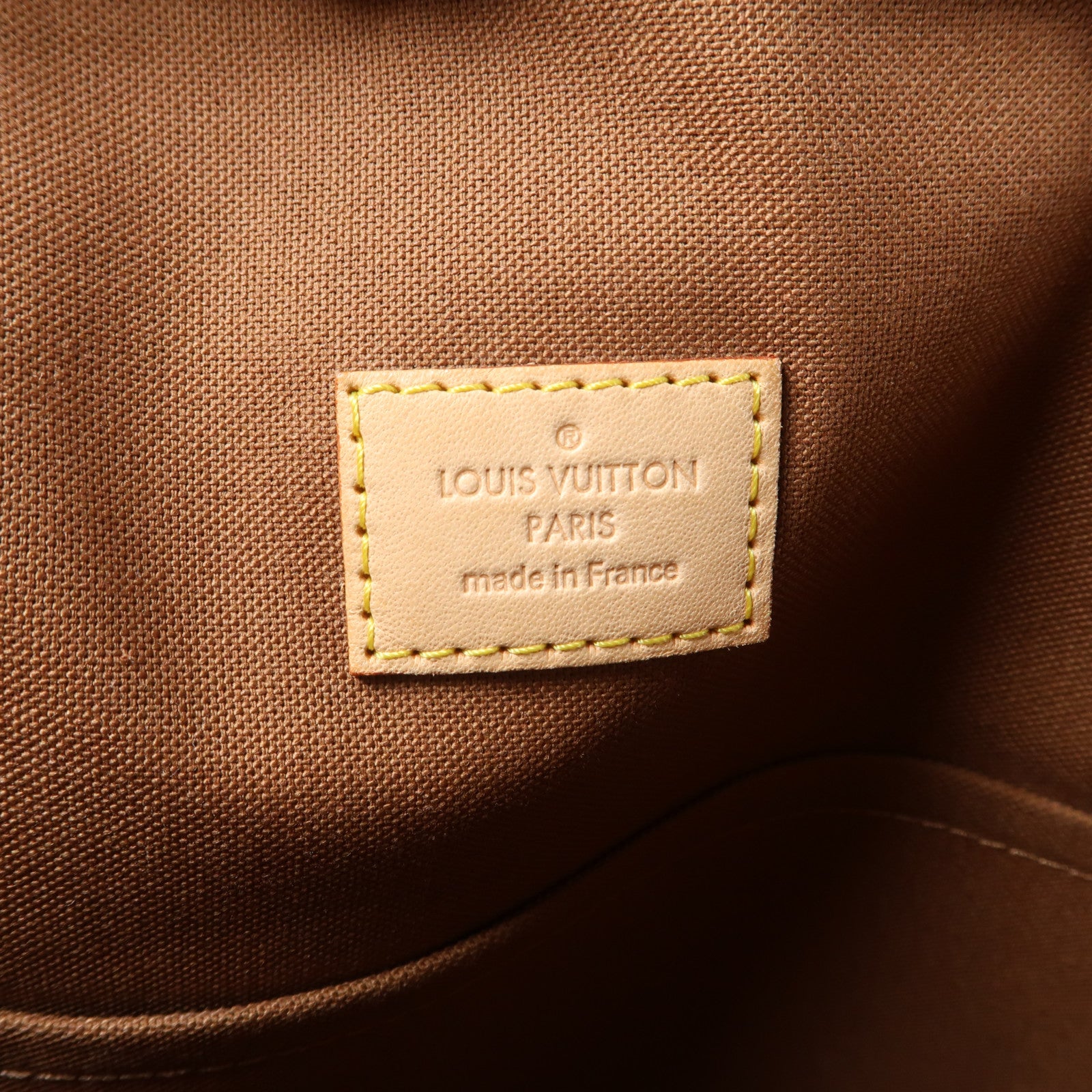 LOUIS VUITTON 【激減優惠】Monogram Cabas Beaubourg金扣肩背袋啡色