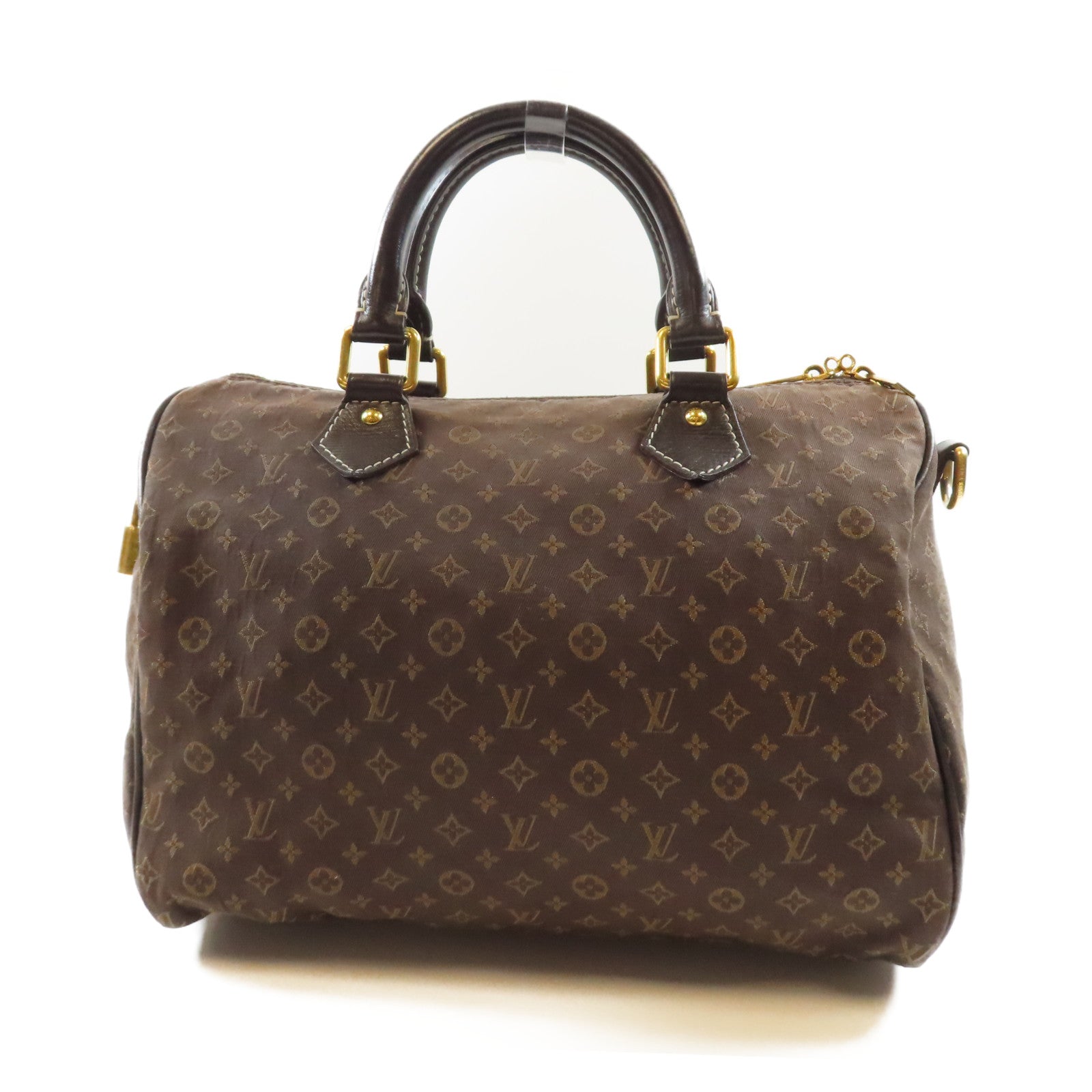LOUIS VUITTON Monogram Idylle Speedy Bandouliere 30金扣手挽肩背兩用袋棕色