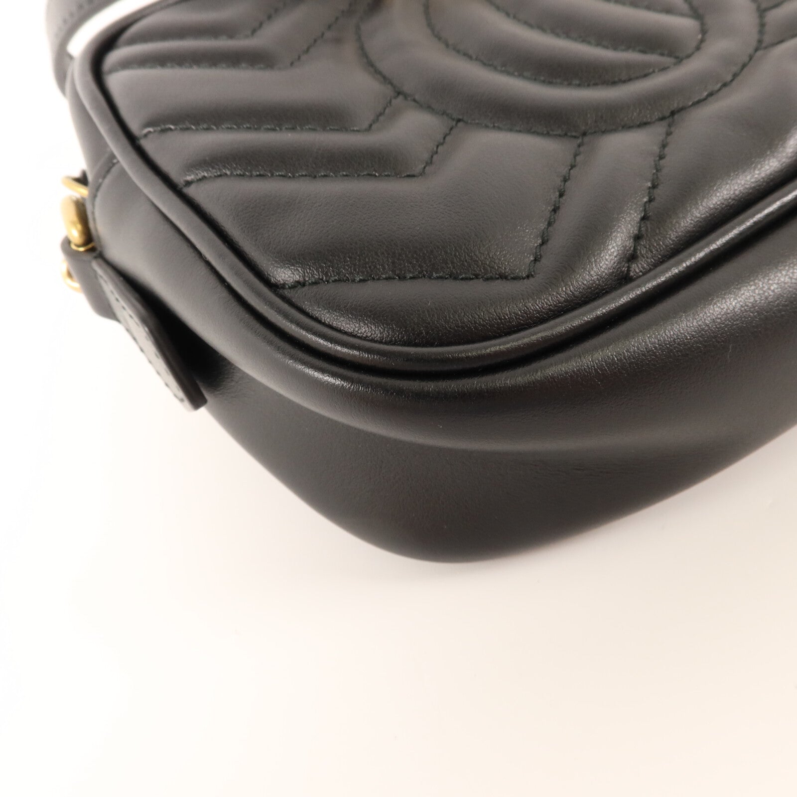 GUCCI 牛皮皮革GG Marmont Mini肩背袋