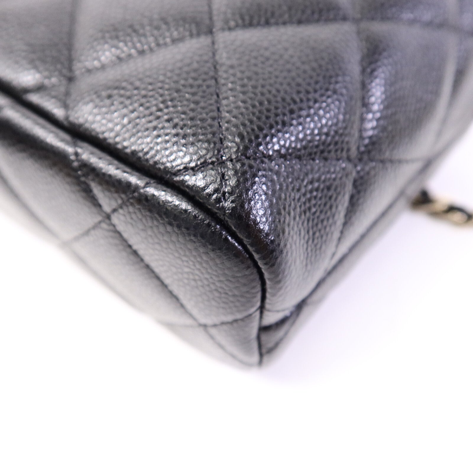 CHANEL 牛皮皮革Hobo Small鏈帶肩背袋