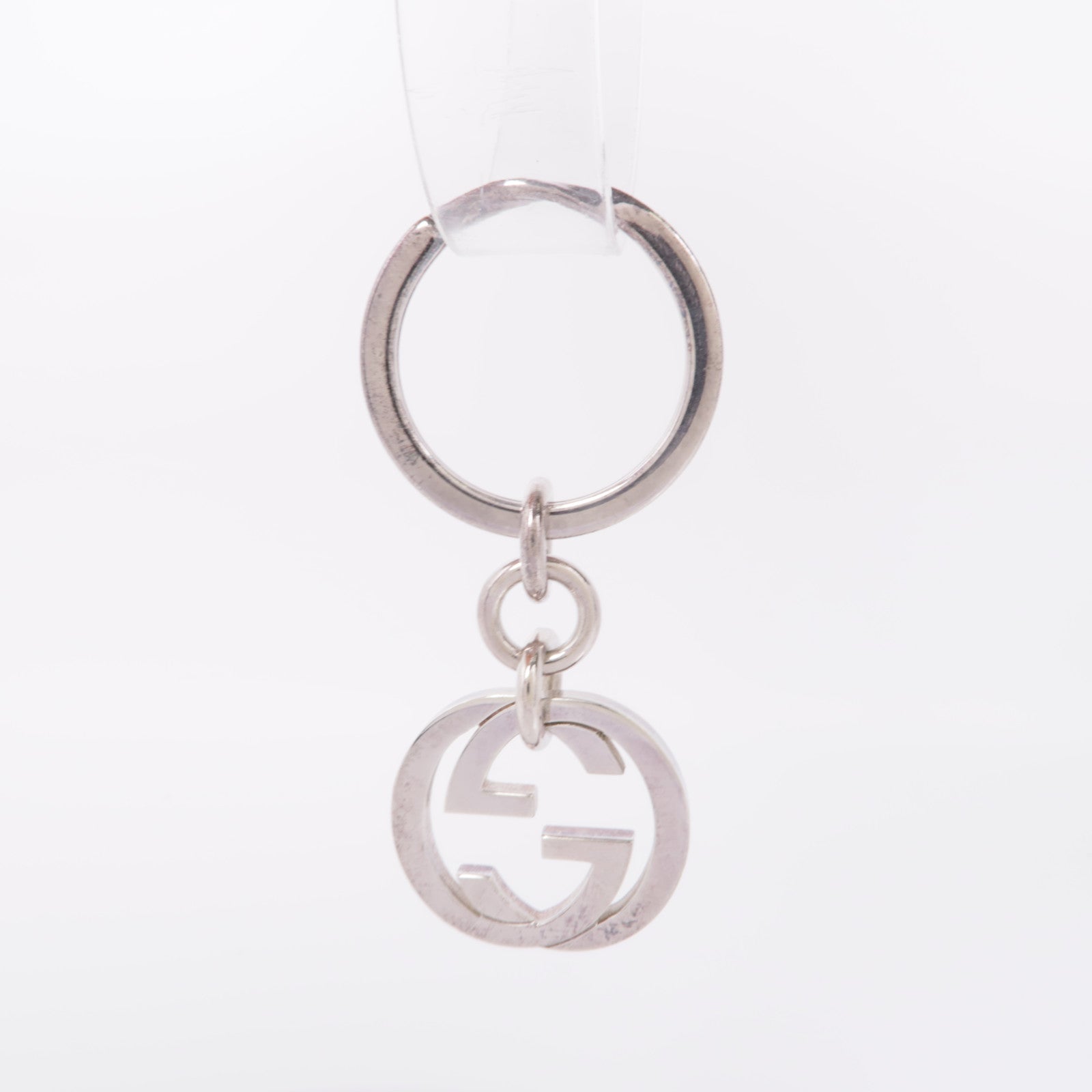 GUCCI 925純銀Double G Key Ring鎖匙扣