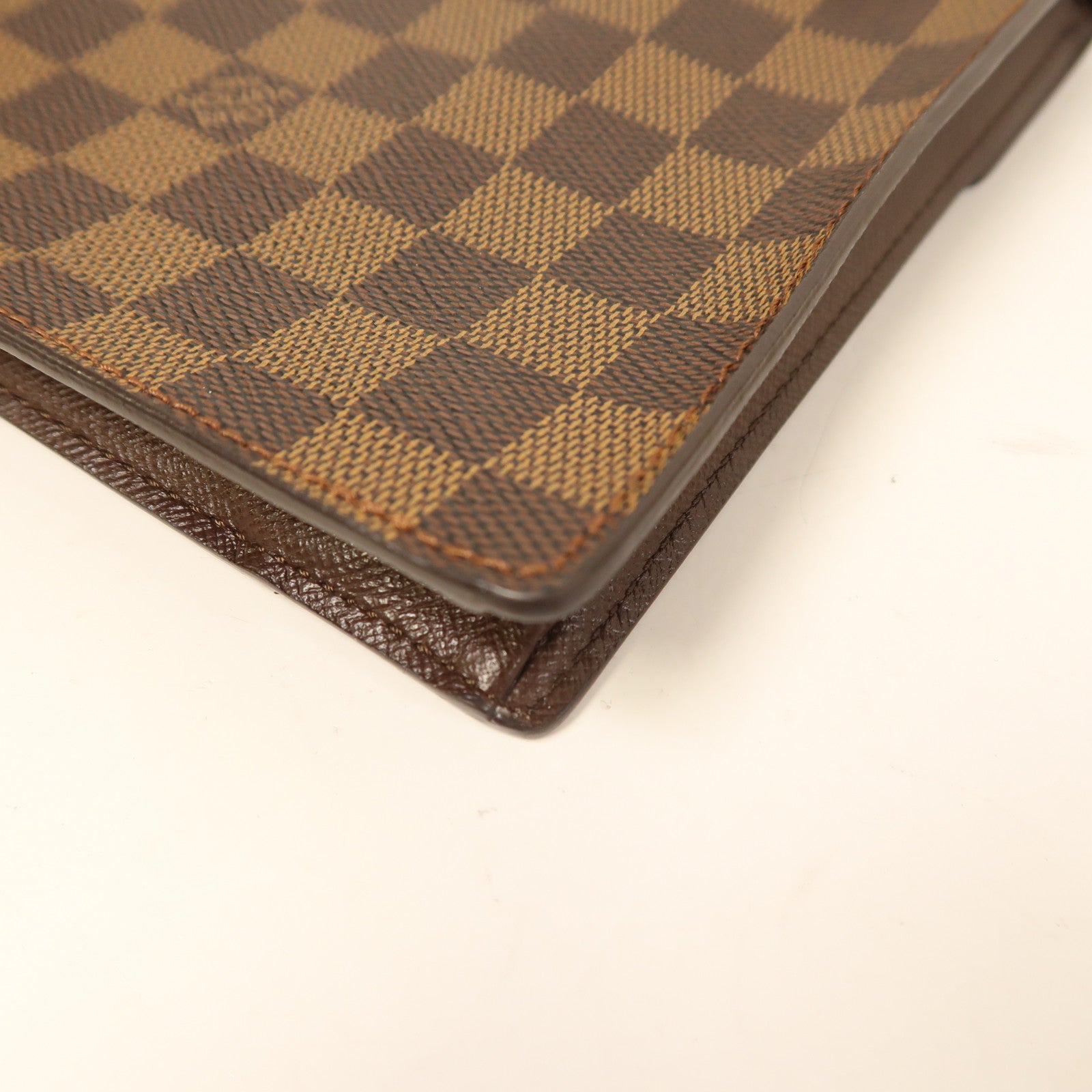 LOUIS VUITTON Damier Pimlico金扣肩背袋啡色