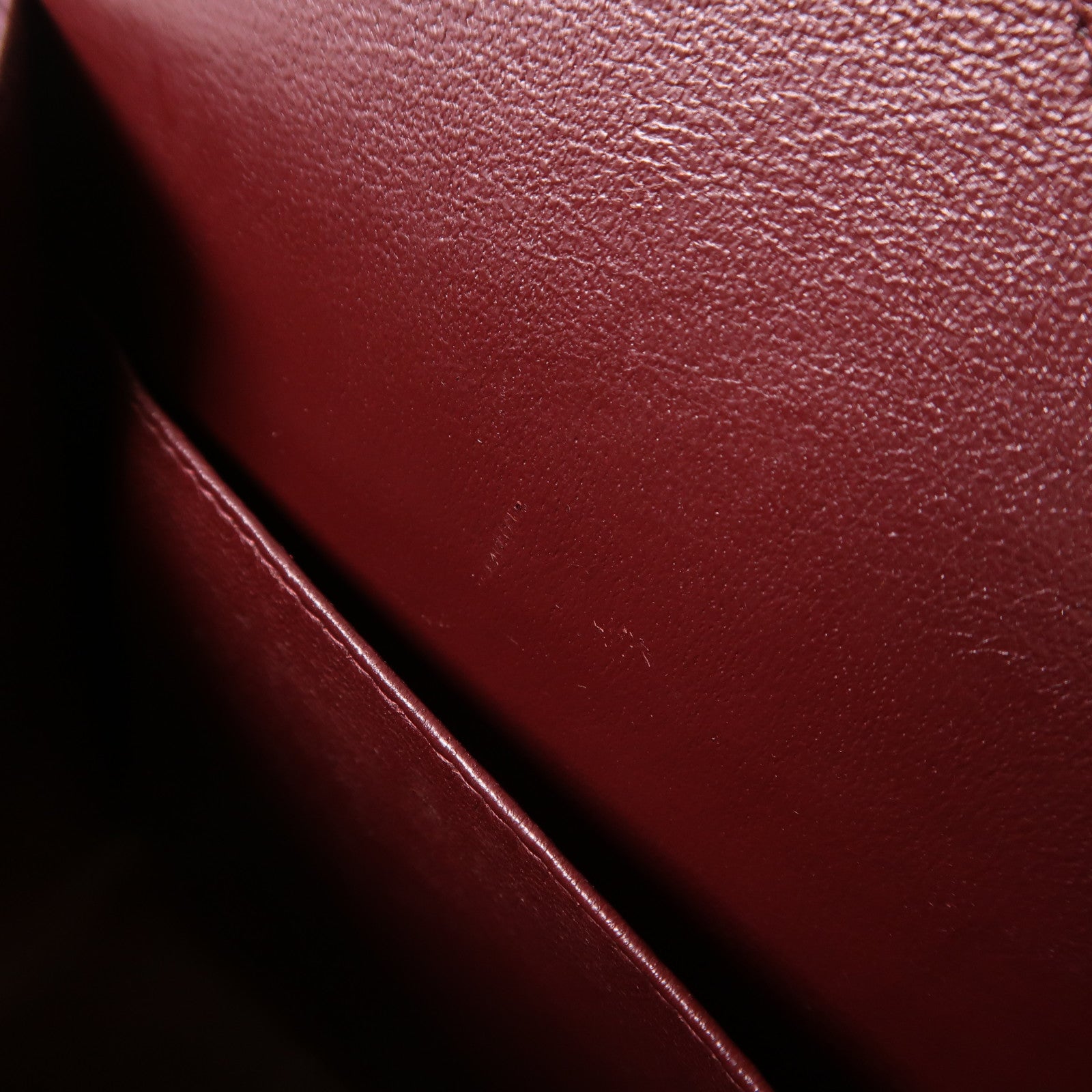 CHANEL 牛皮皮革Large Classic銀扣鏈帶肩背袋