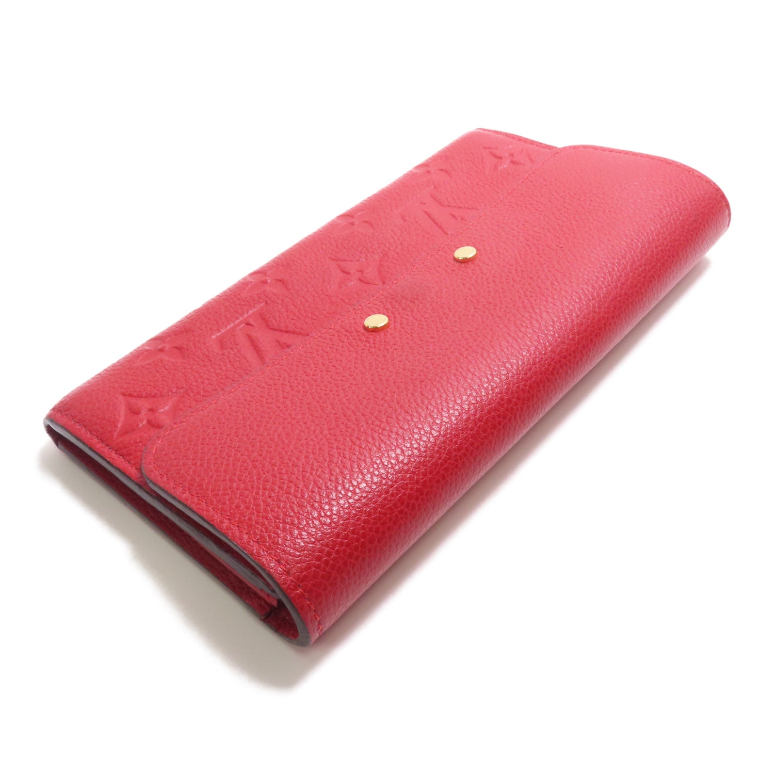 LOUIS VUITTON Monogram Empreinte Long Wallet金扣長錢包