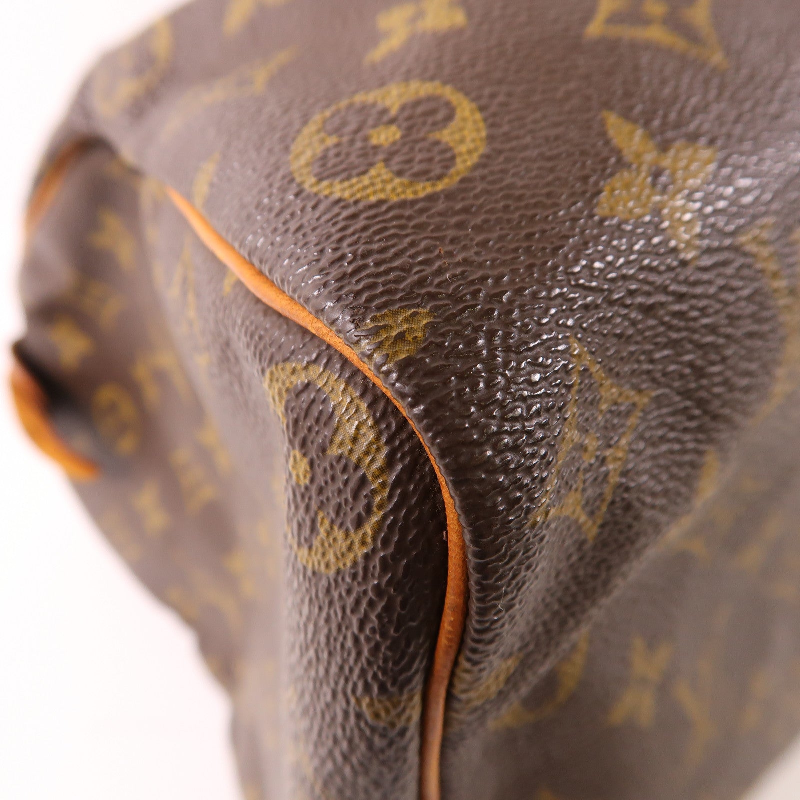 LOUIS VUITTON LV GHW Speedy 35 Hand Bag M41107 Monogram Brown
