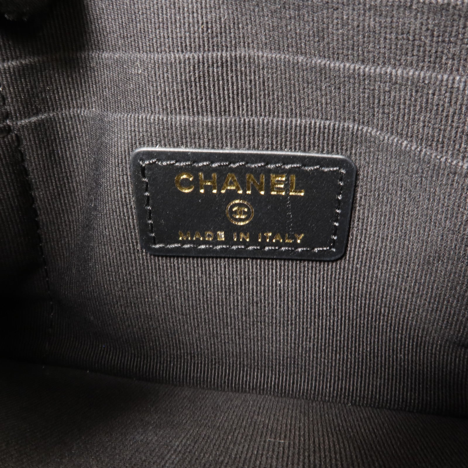 CHANEL 牛皮皮革Classic Zipped Pouch金扣小袋