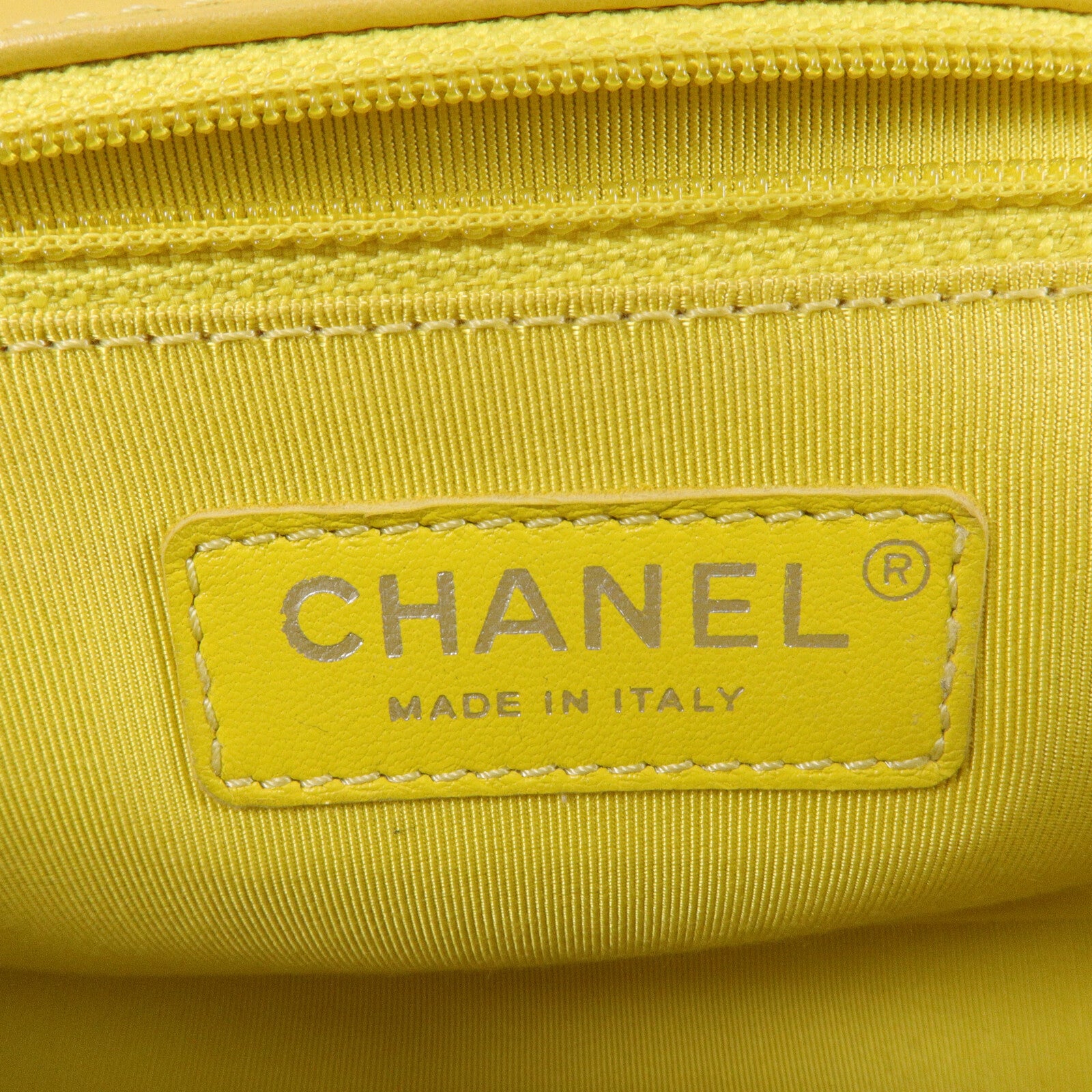 CHANEL 牛皮皮革Top Handle Flap Bag鏈帶手挽肩背兩用袋