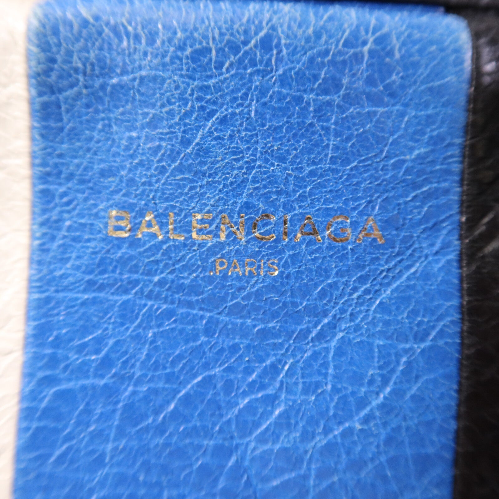 BALENCIAGA 牛皮皮革Bazaar Shopper銀扣手挽肩背兩用袋