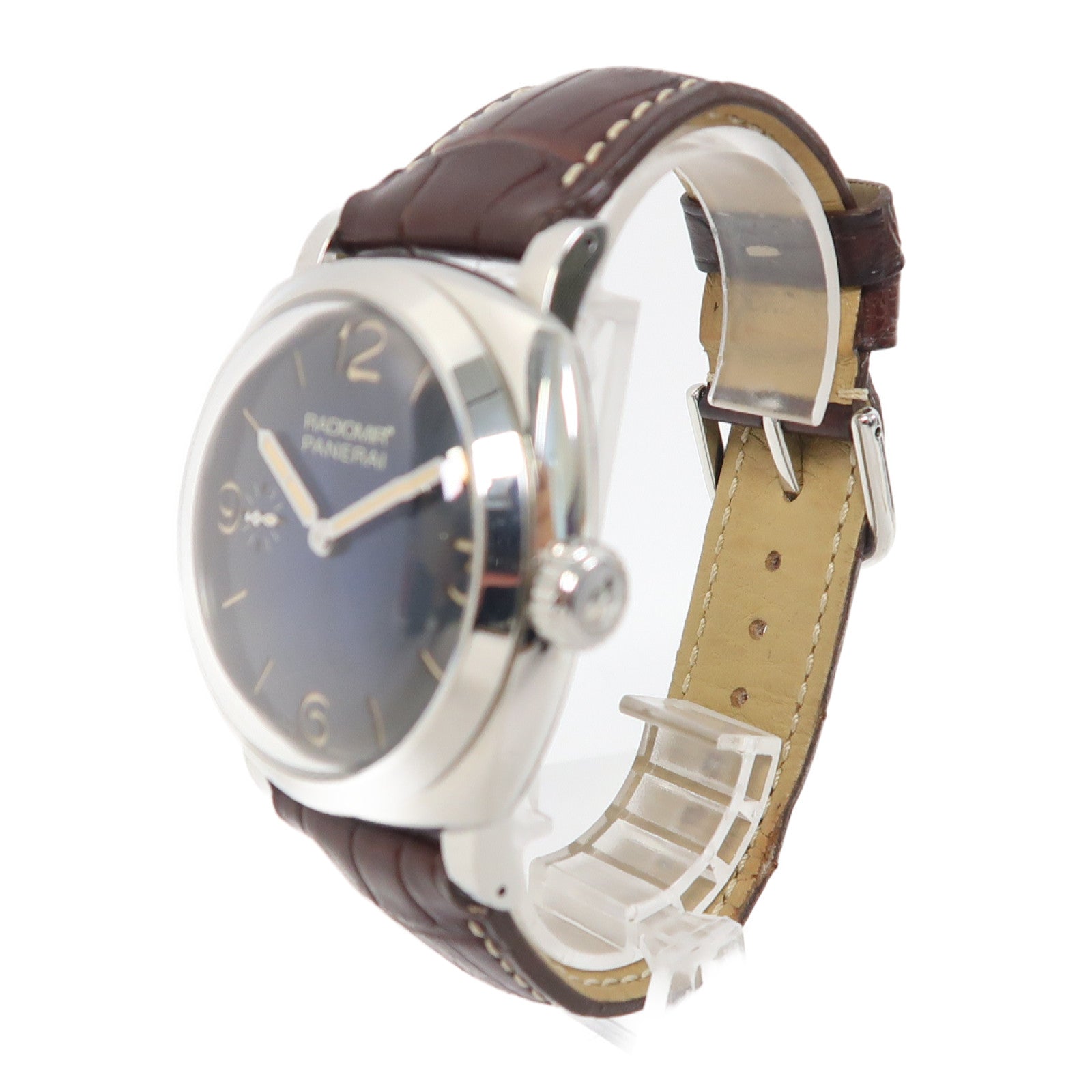PANERAI Radiomir 1940 3 Days不鏽鋼手錶自動機芯藍色
