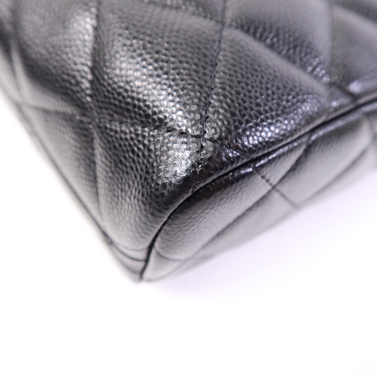 CHANEL 牛皮皮革Hobo Small鏈帶肩背袋