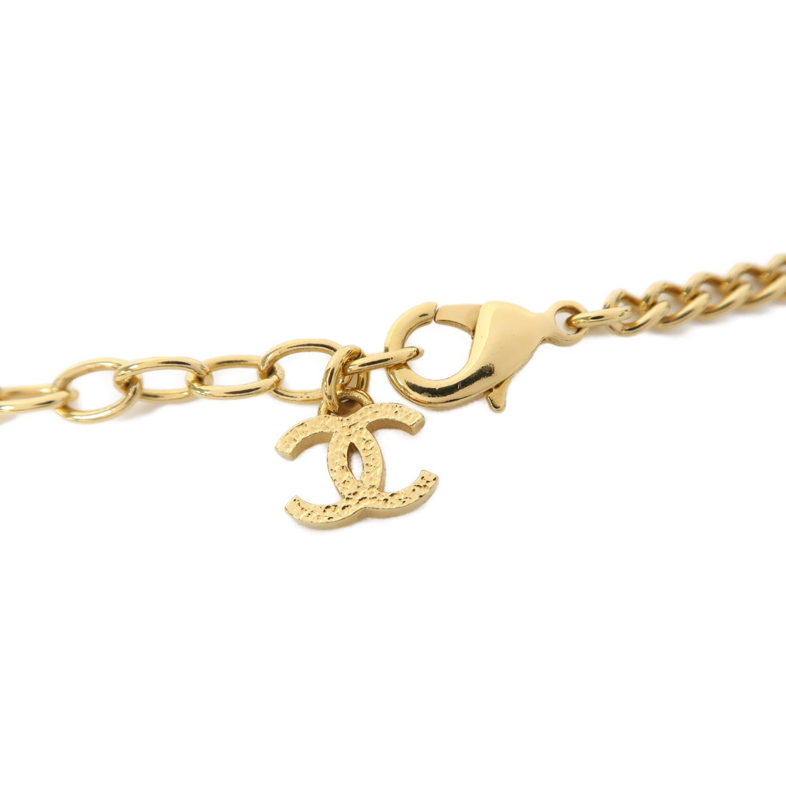 CHANEL 金屬Necklace項鍊黑色