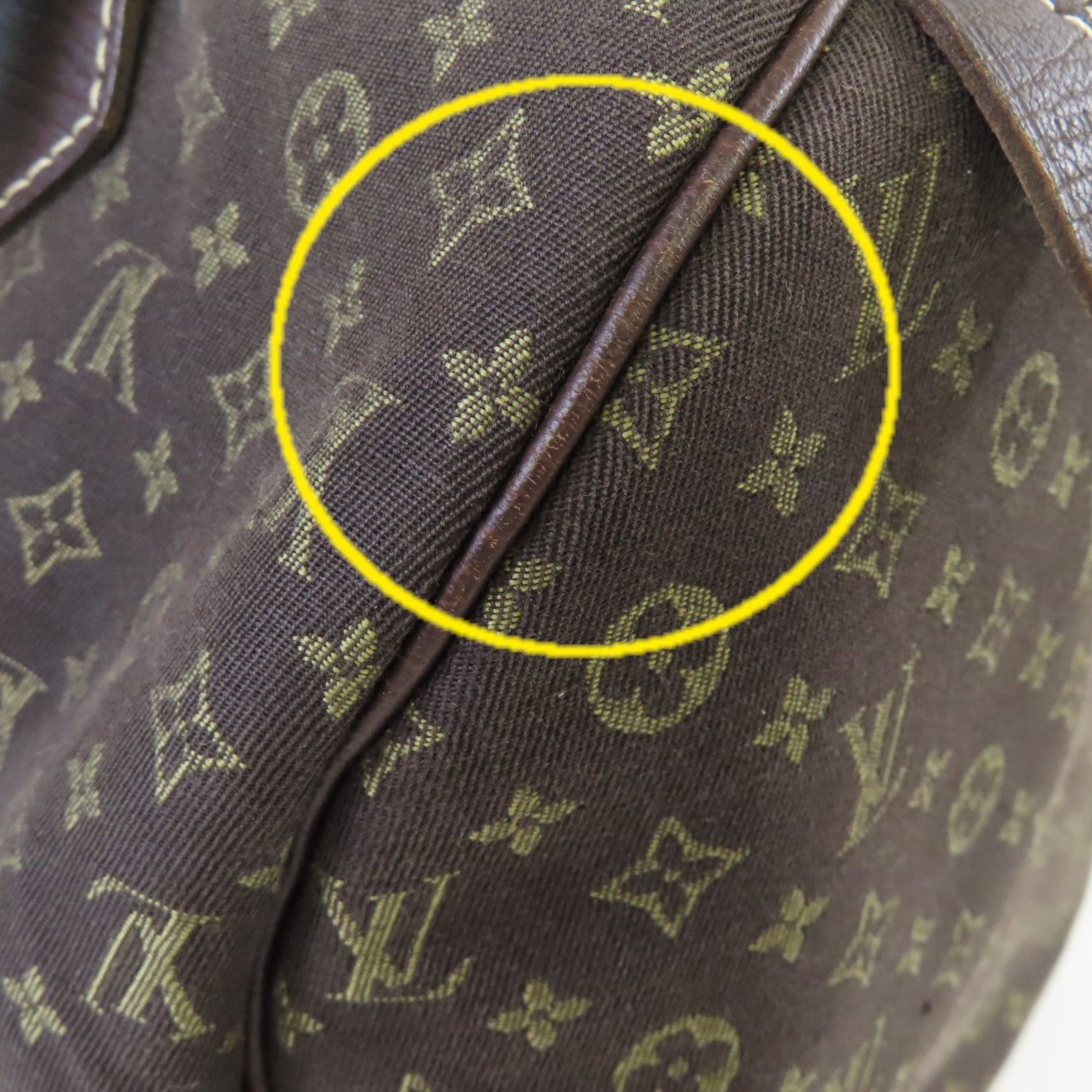 LOUIS VUITTON Monogram Mini Speedy 30 Handbag金扣手挽袋啡色