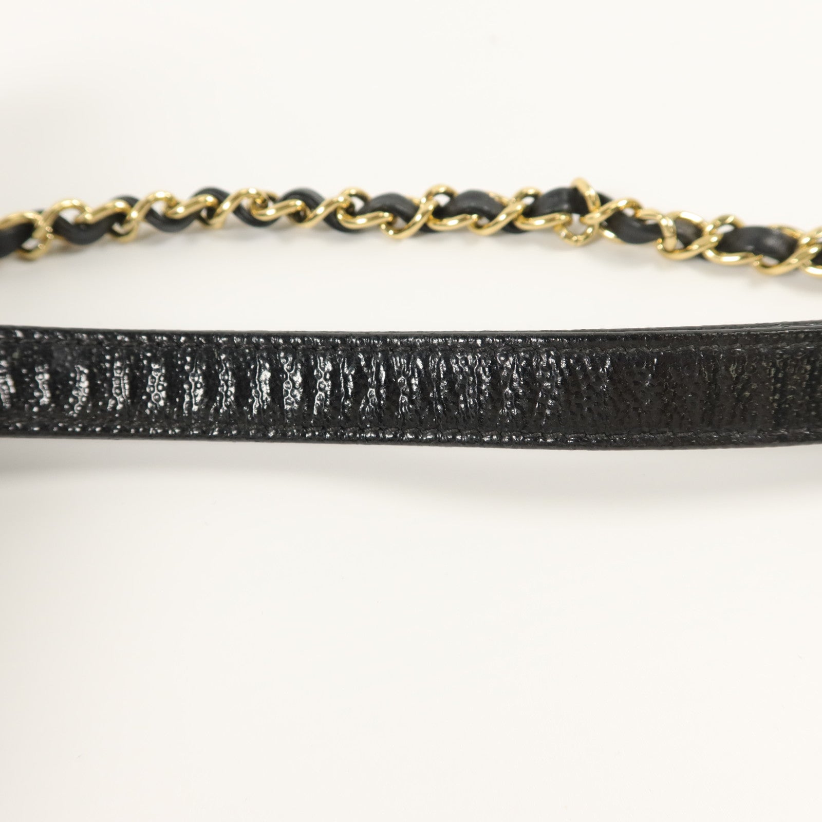 CHANEL 牛皮皮革Chain Shoulder鏈帶肩背袋