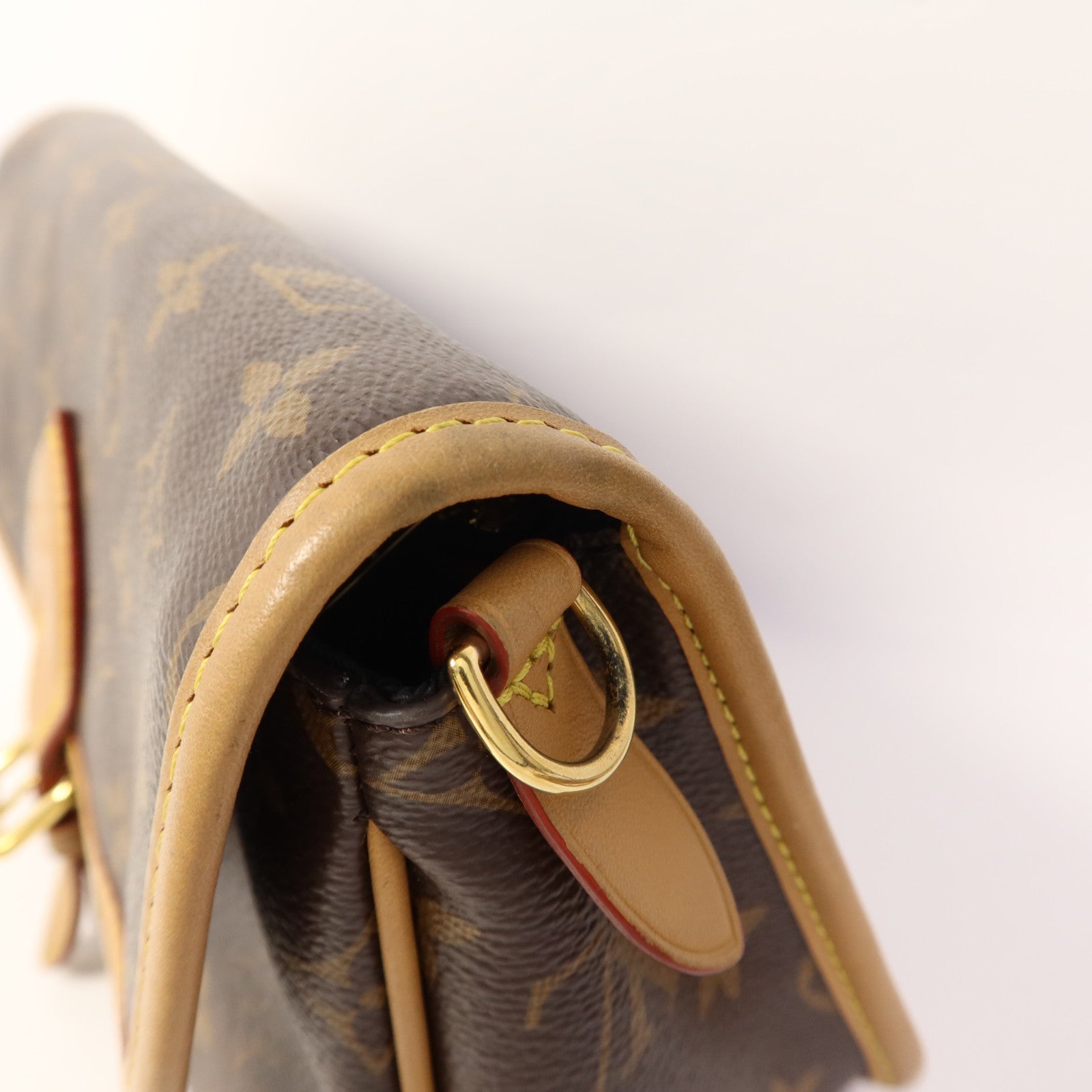 LOUIS VUITTON Monogram Diane金扣手挽肩背兩用袋