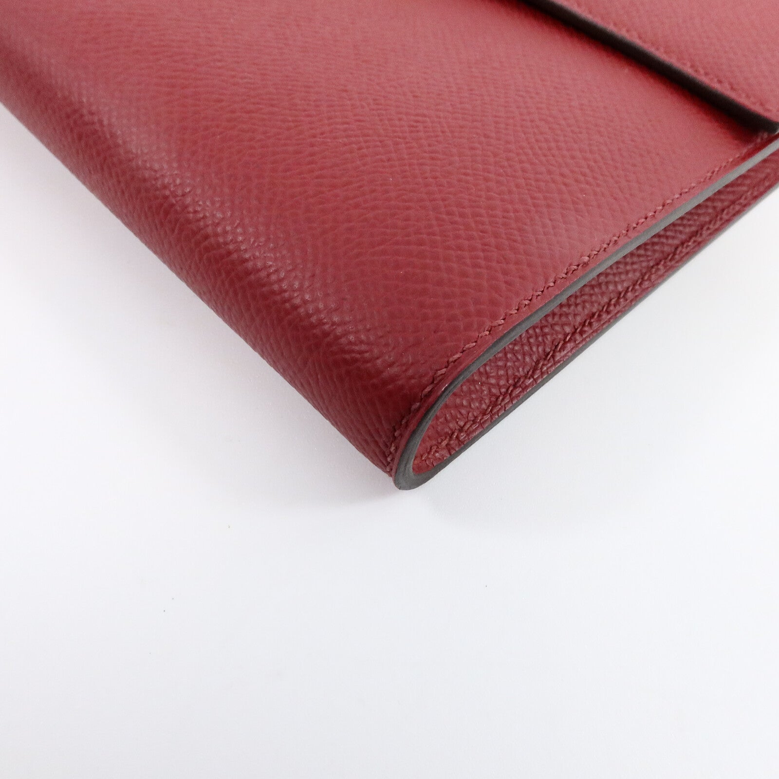 HERMES EpsomClic 16肩背袋Rouge Casaque