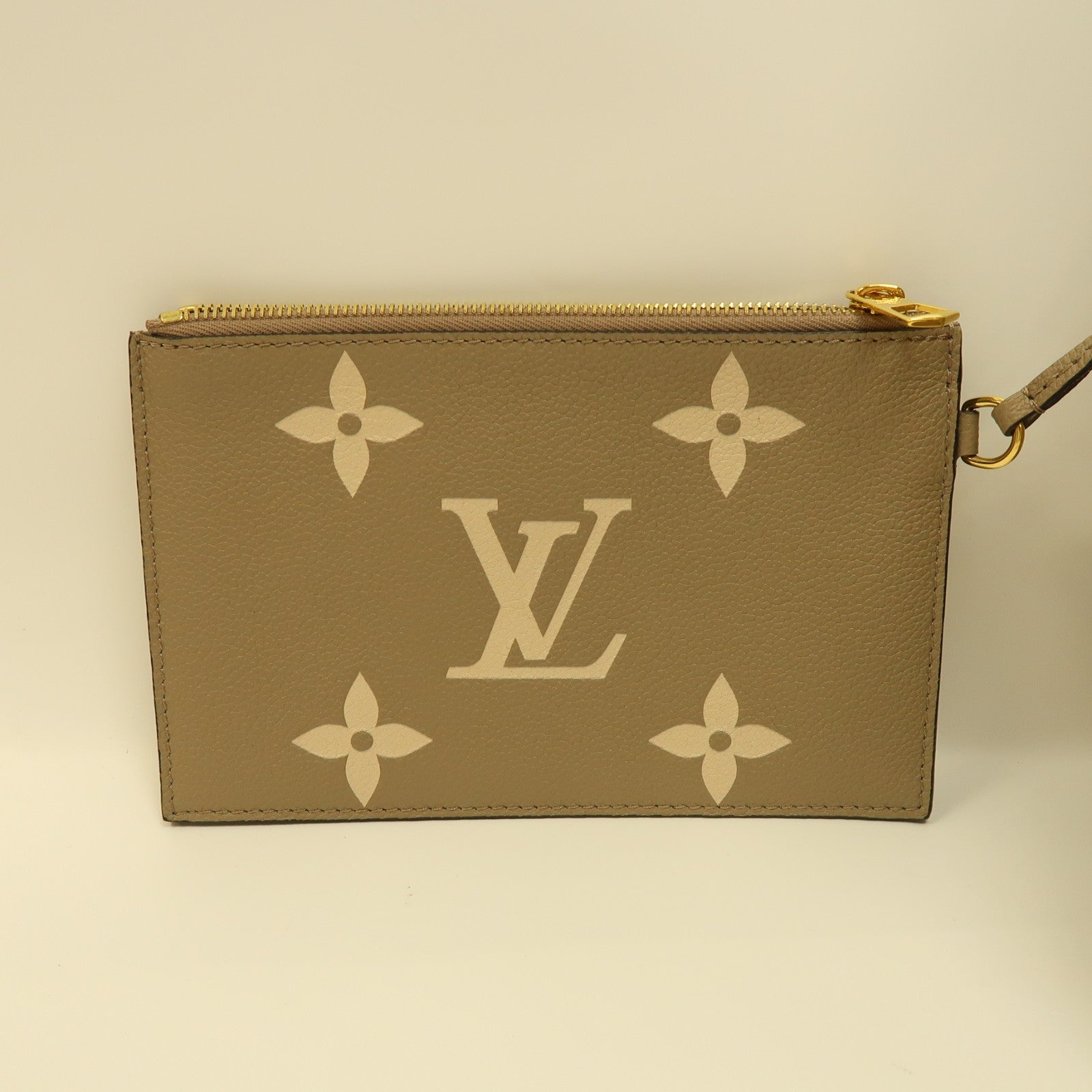 LOUIS VUITTON Monogram Empreinte Neo Noe手挽肩背兩用袋米色/米白色