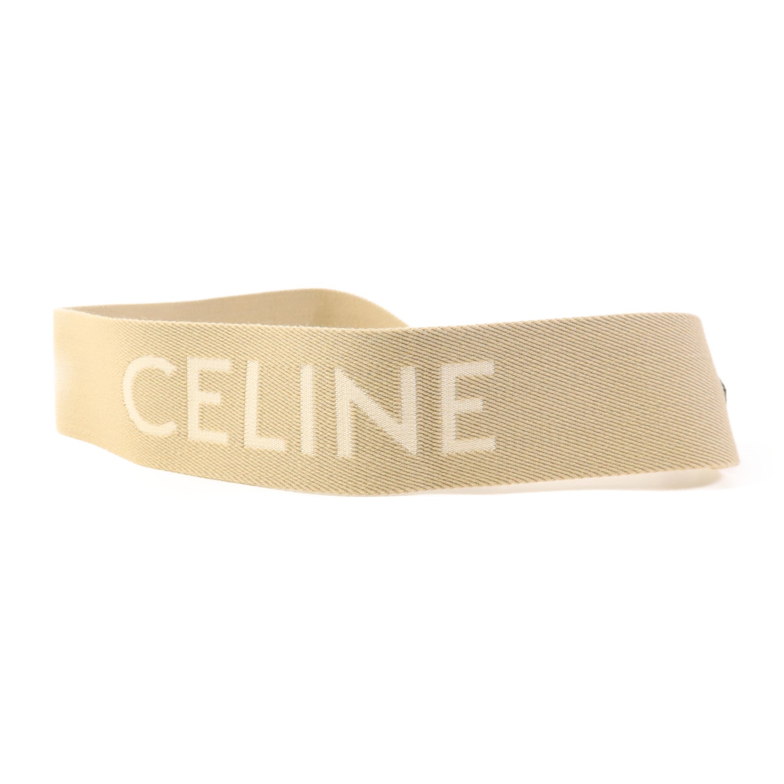CELINE 帆布Strap金扣掛飾
