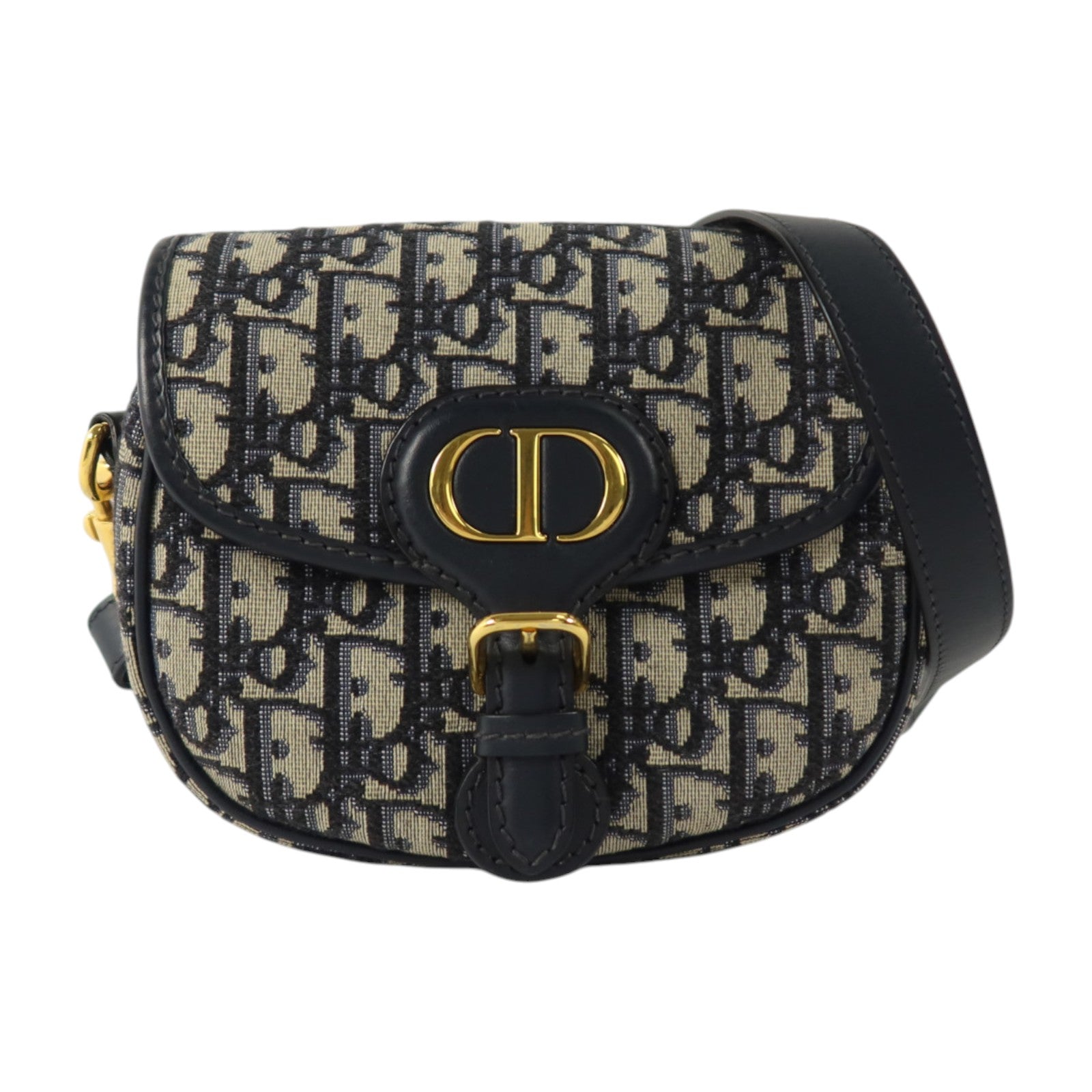 Dior 【激減優惠】Oblique帆布Mini Bobby金扣肩背袋