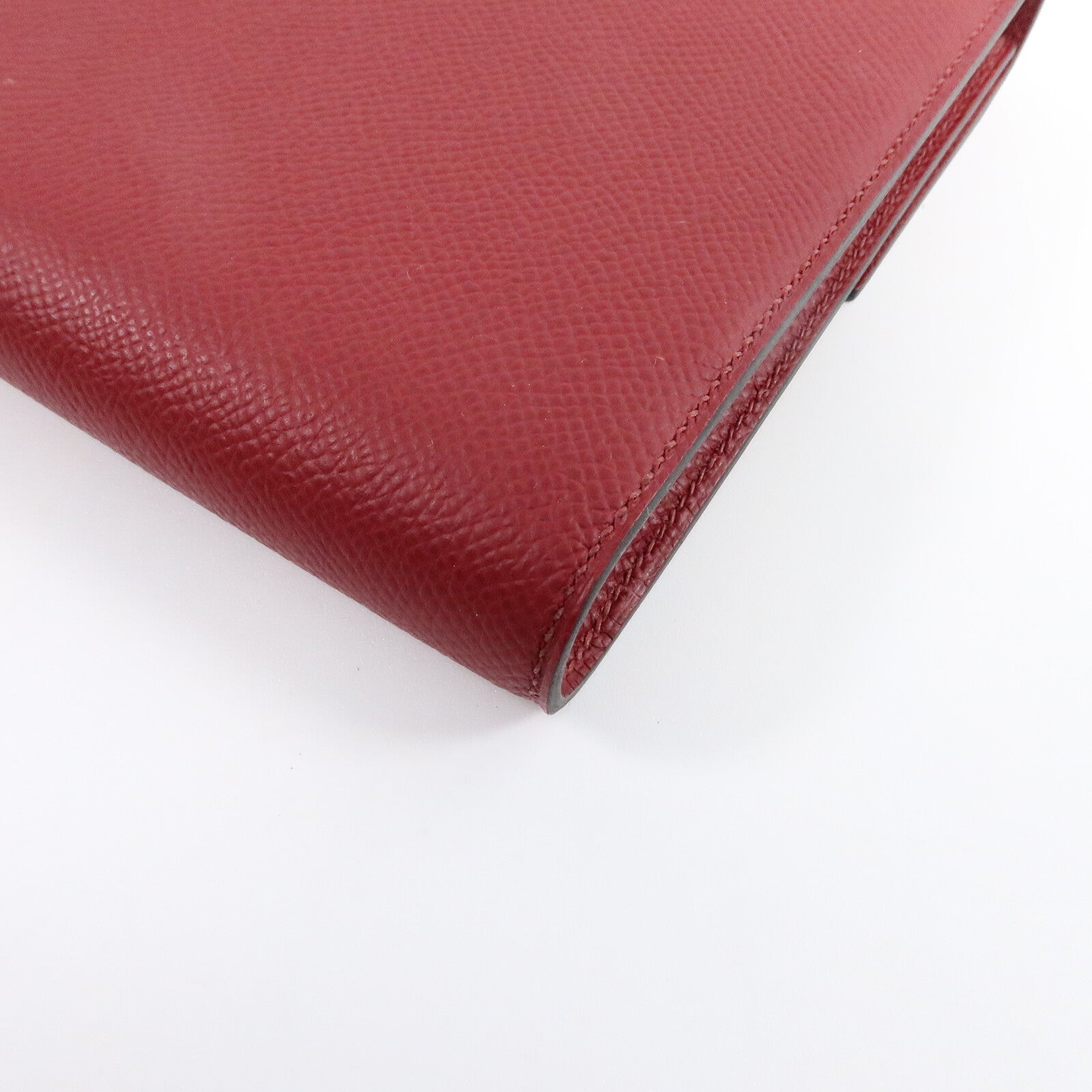 HERMES EpsomClic 16肩背袋Rouge Casaque