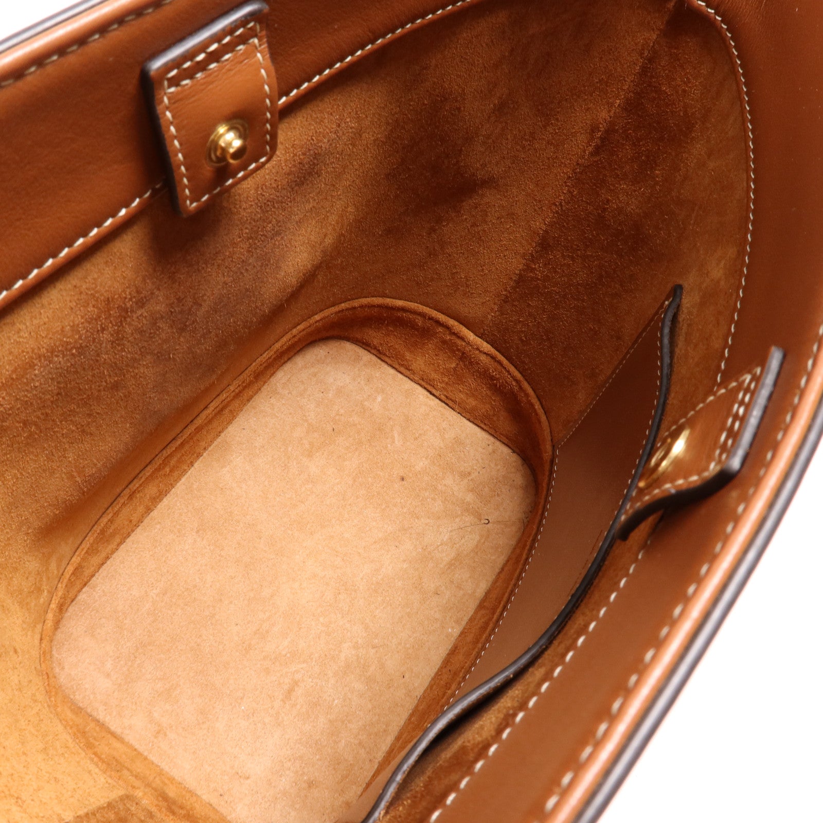 CELINE 【激減優惠】牛皮皮革Cuir Triomphe金扣肩背袋