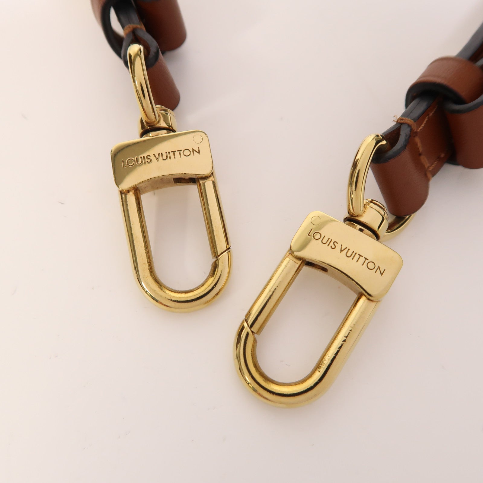 LOUIS VUITTON Monogram NeoNoe MM金扣肩背袋棕色