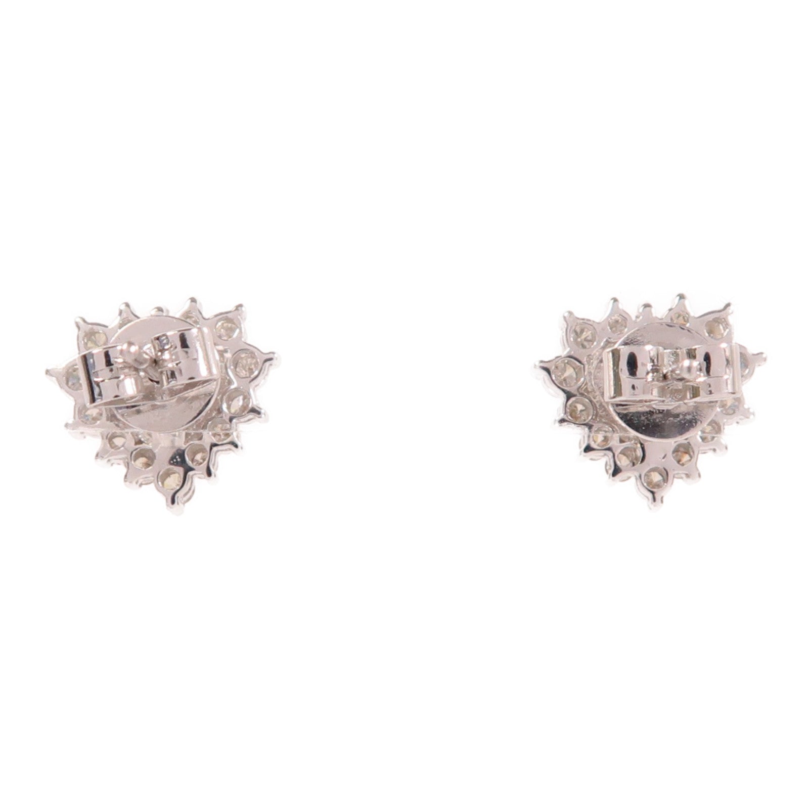 JEWELRY 18K白金Jade Earrings耳環